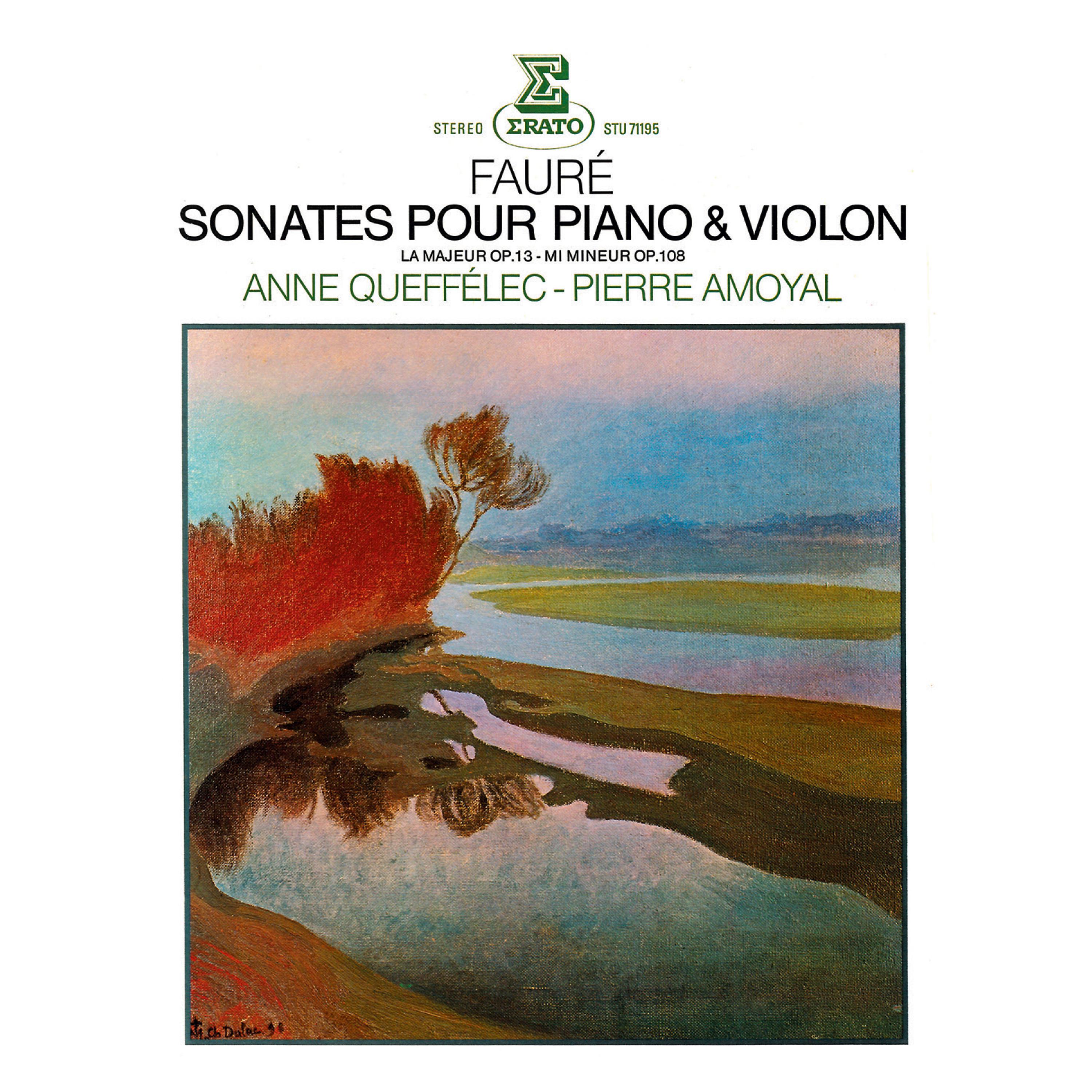 Постер альбома Fauré: Violin Sonatas Nos 1 & 2