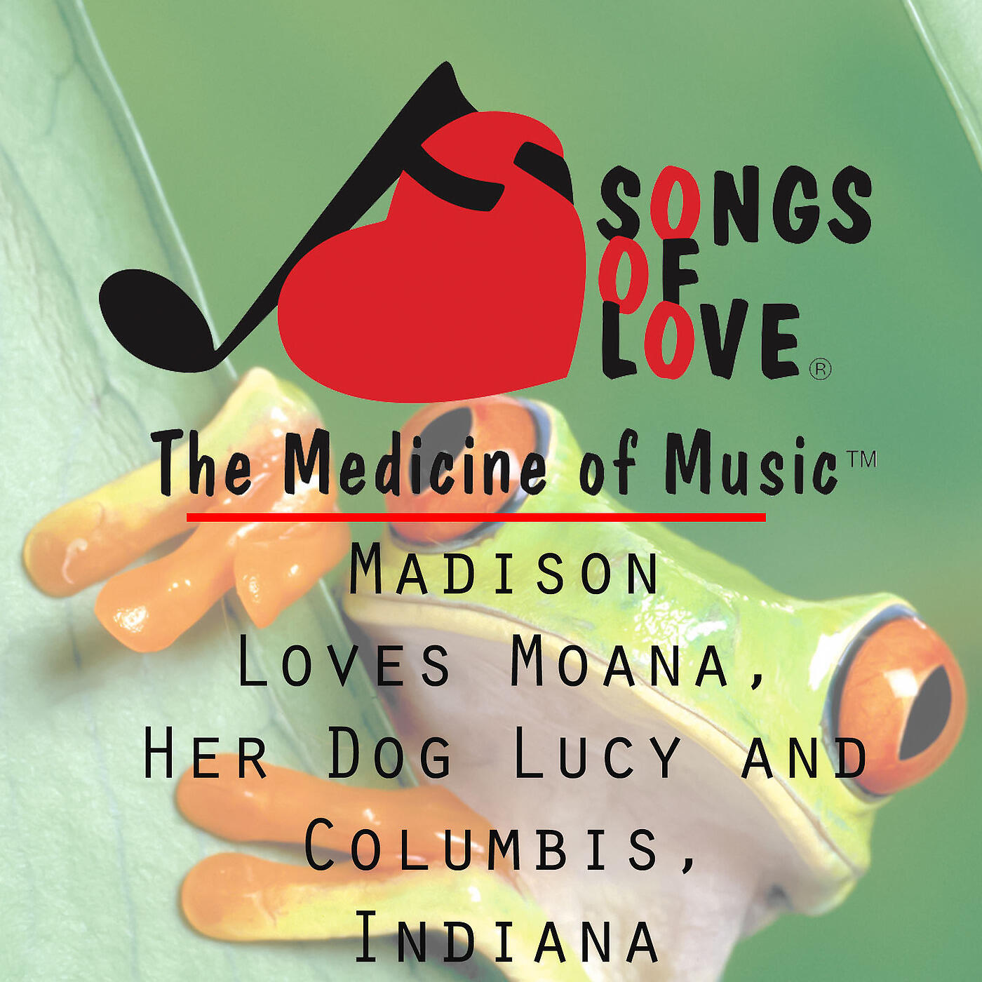 R. Orenstein - Madison Loves Moana, Her Dog Lucy and Columbis, Indiana