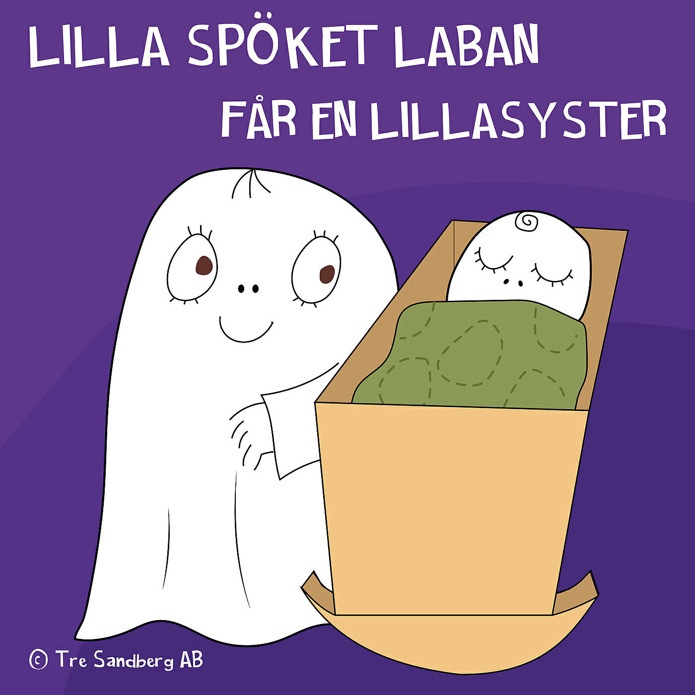 Lilla Spöket Laban och hans vänner - Lilla Spöket Laban får en lillasyster, del 1