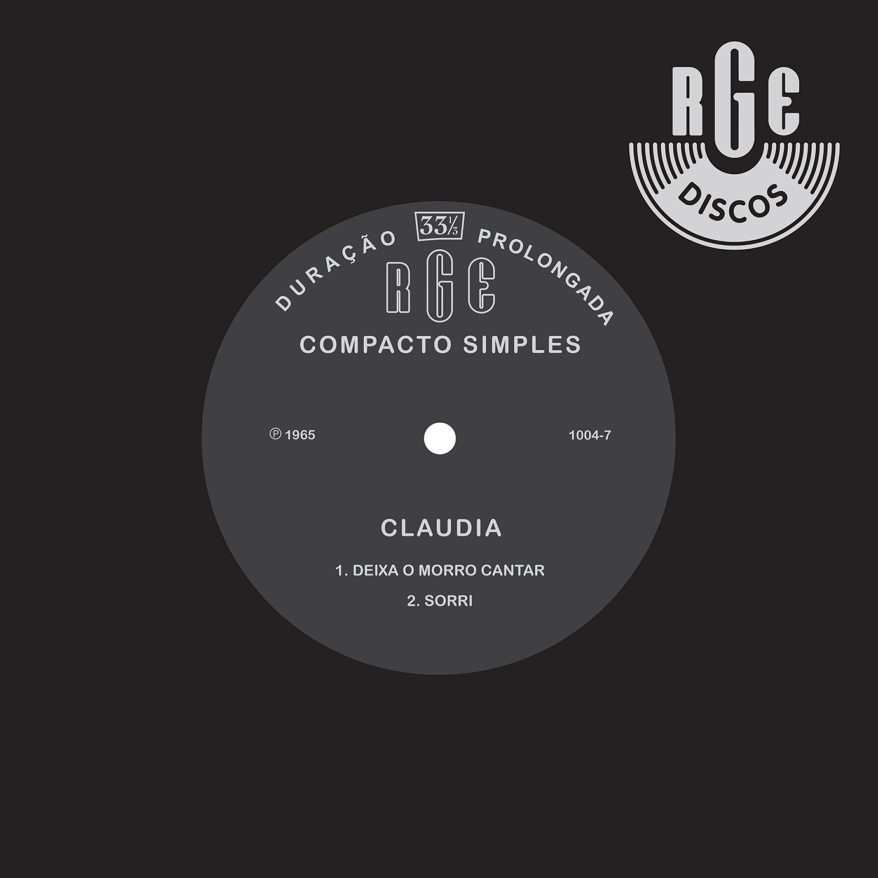 Claudia - Deixa o Morro Cantar