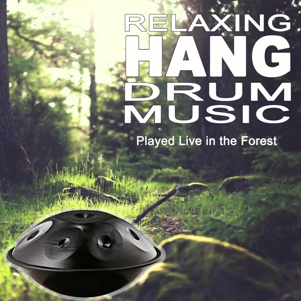 Relaxing Hang Drum - Relaxing Hang Drum Music (Played Live in the Forest) [Continuous Session]