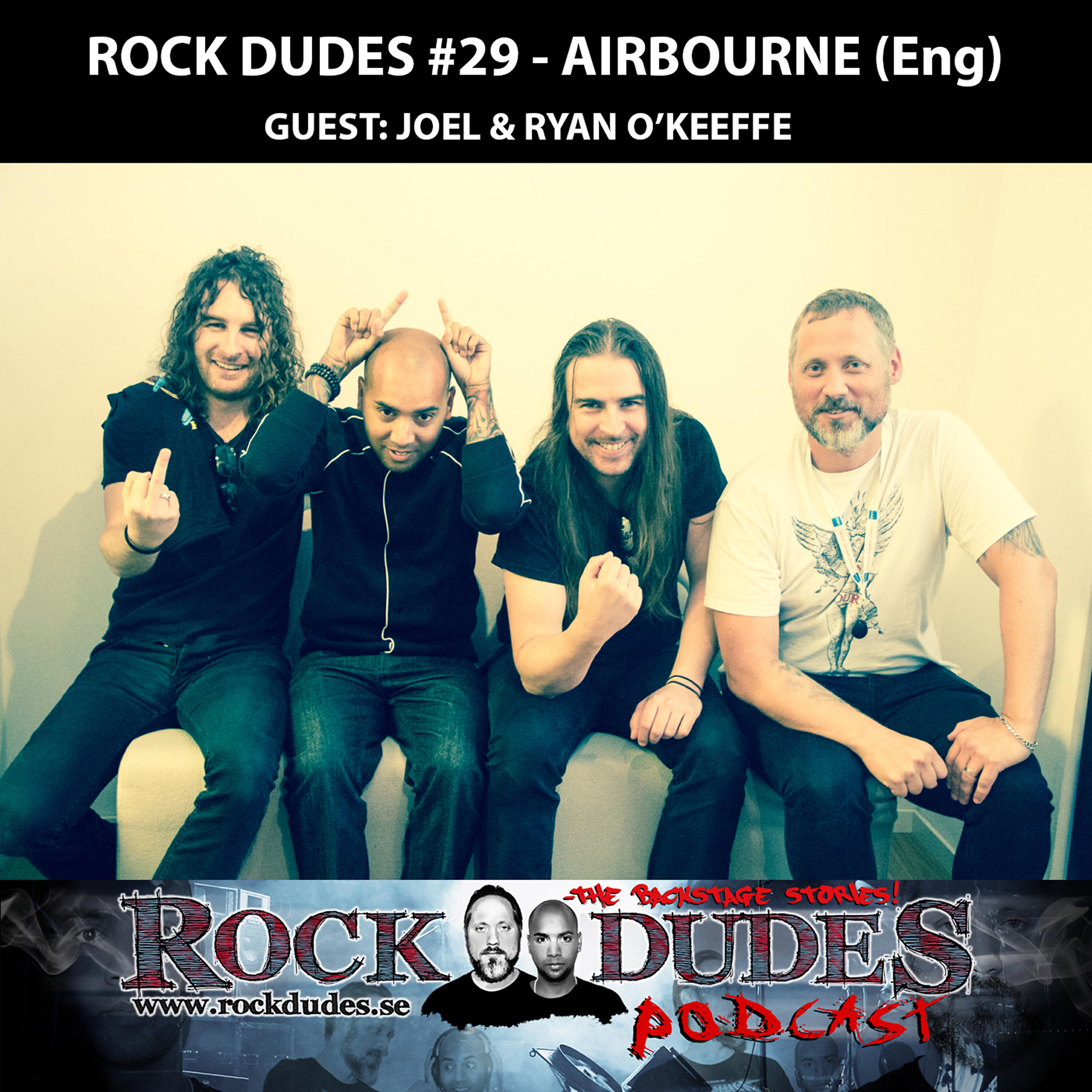 Rock Dudes - Podcast - Rock Dudes #29 - Airbourne - Part 6 of 7 - Music Top List #09