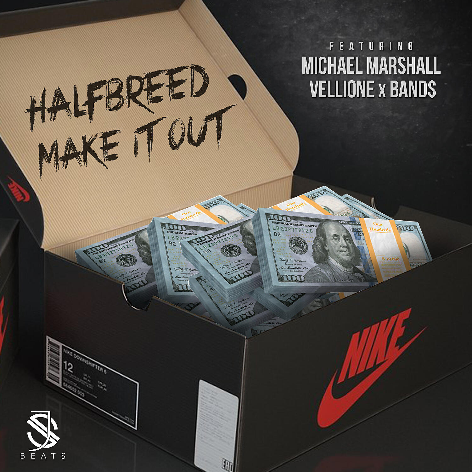 Halfbreed - Make It Out (feat. Michael Marshall, Vellione & Band$)
