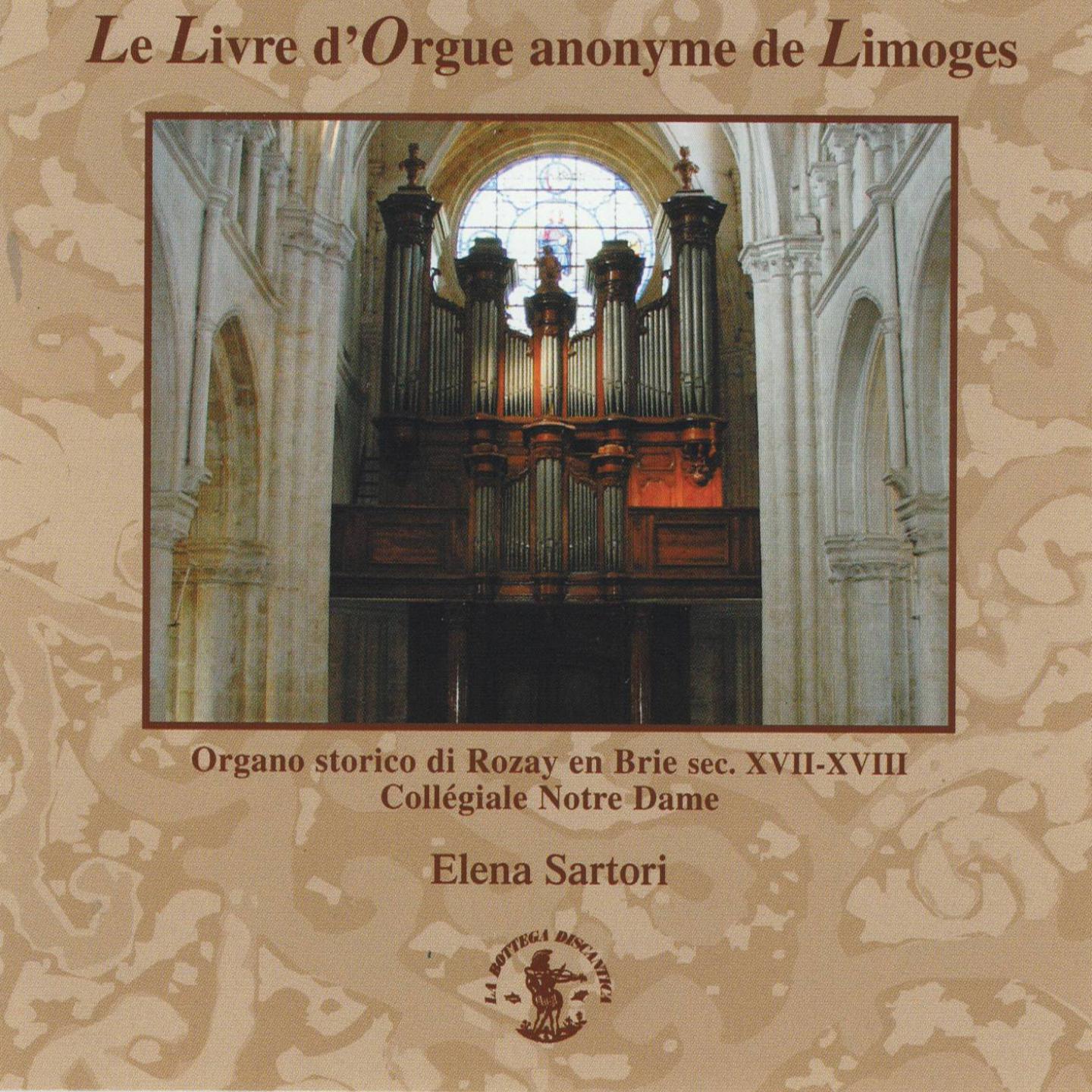 Постер альбома Le Livre d'Orgue anonyme de Limoges