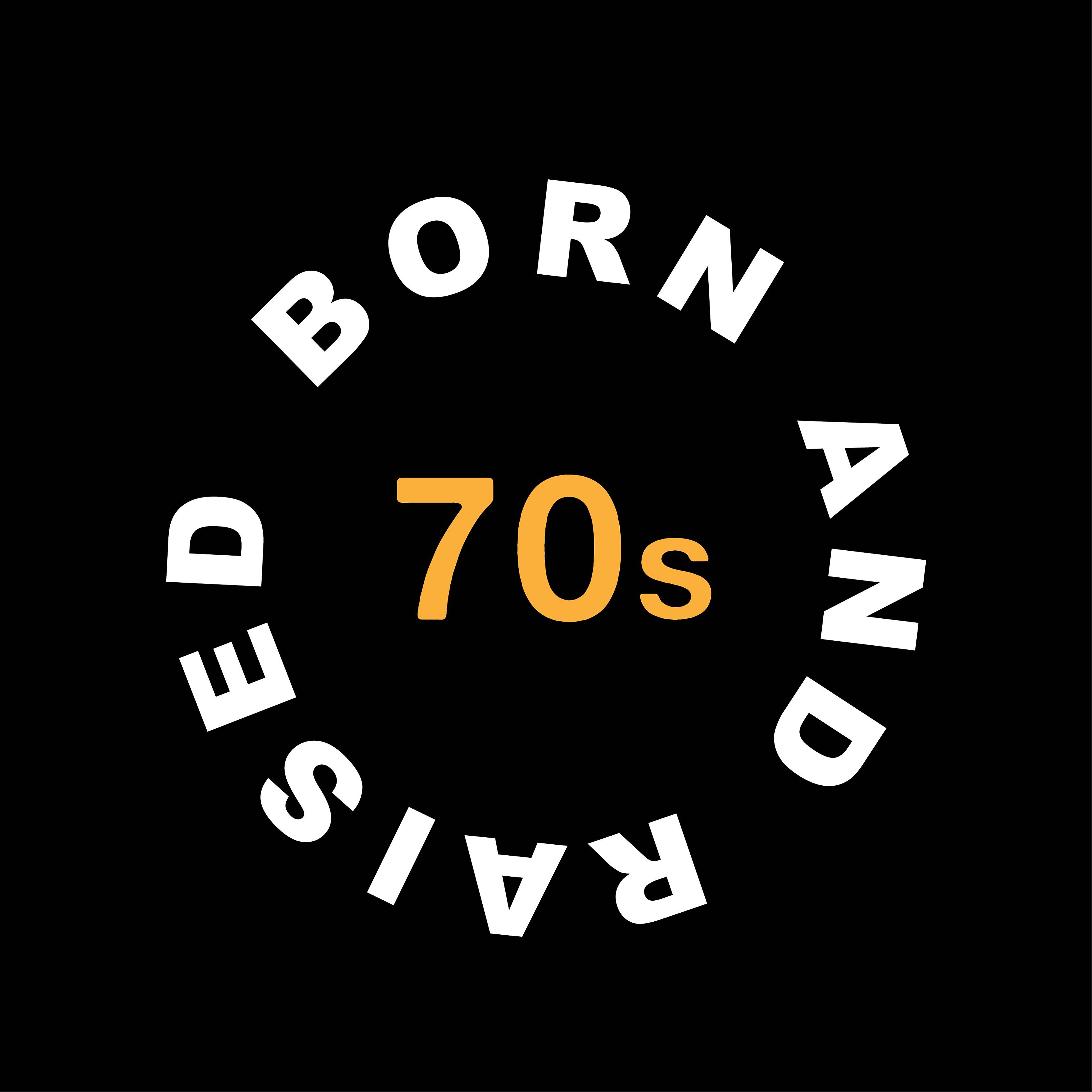 Постер альбома Born and Raised in the 70s
