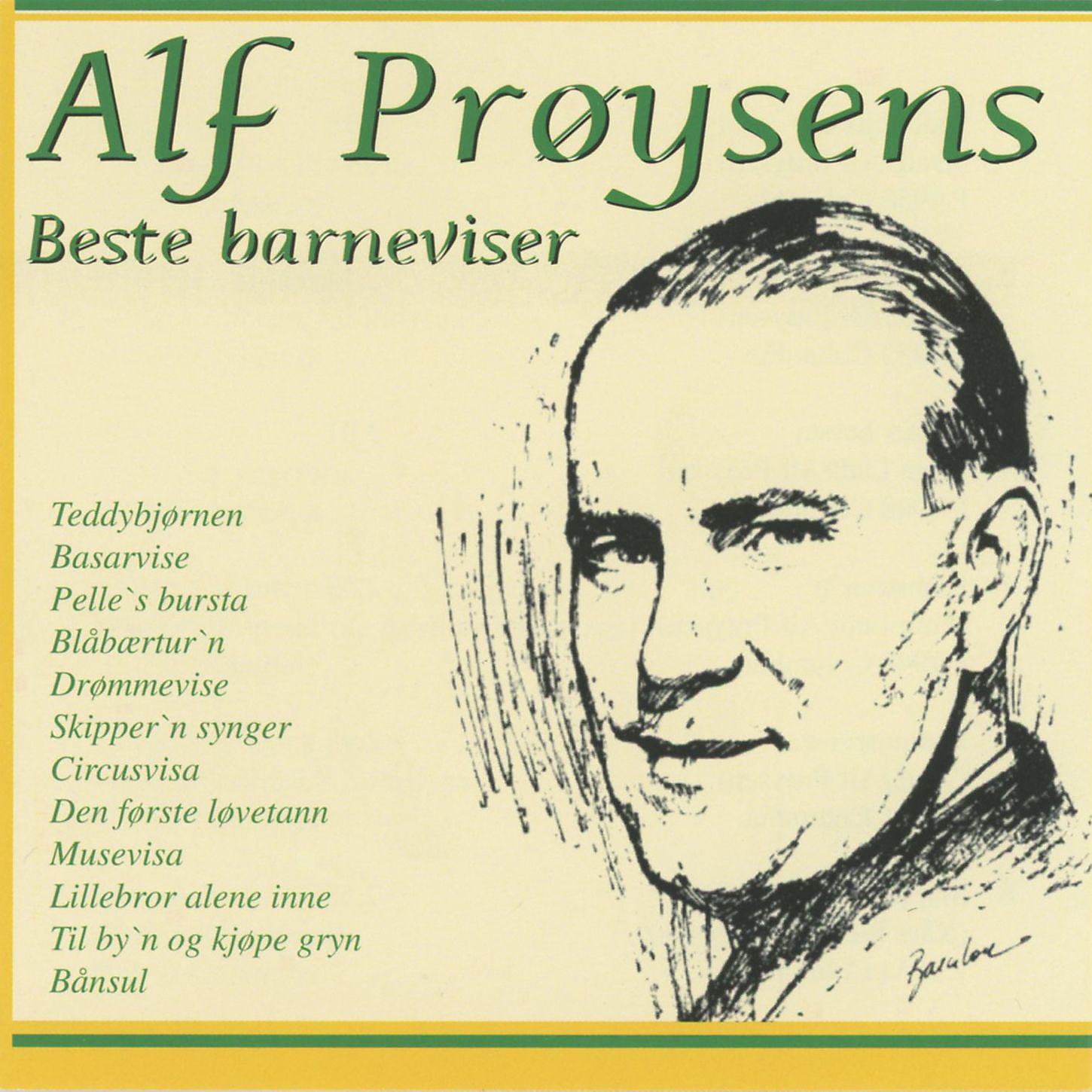 Постер альбома Alf Prøysens beste barneviser