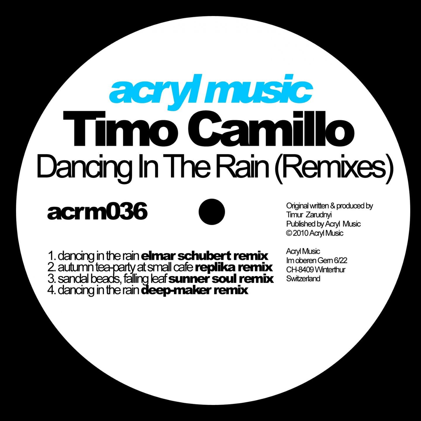 Timo Camillo - Dancing In the Rain (Elmar Schubert Remix)