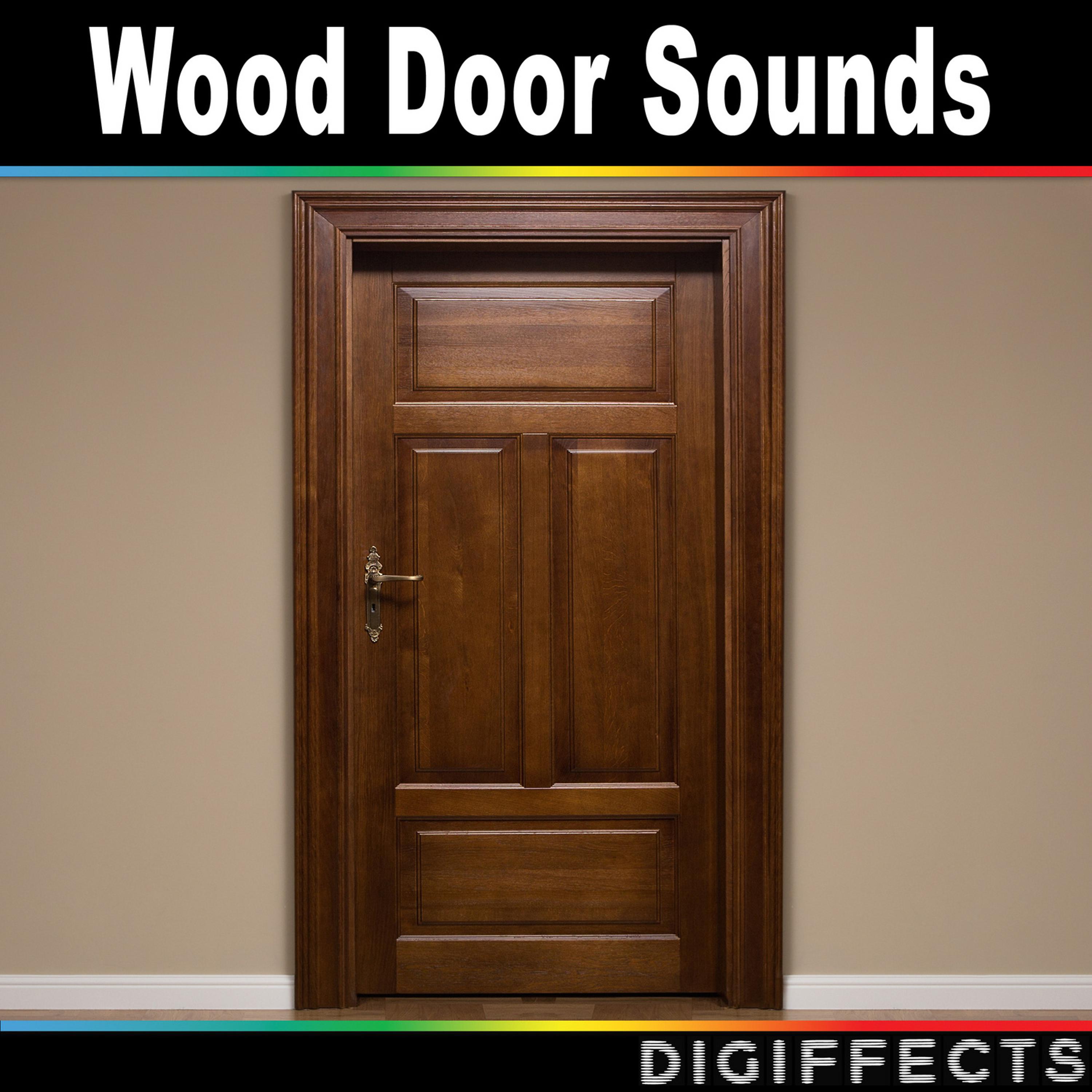 Digiffects Sound Effects Library - Kitchen Wood Door Open and Close Version 2