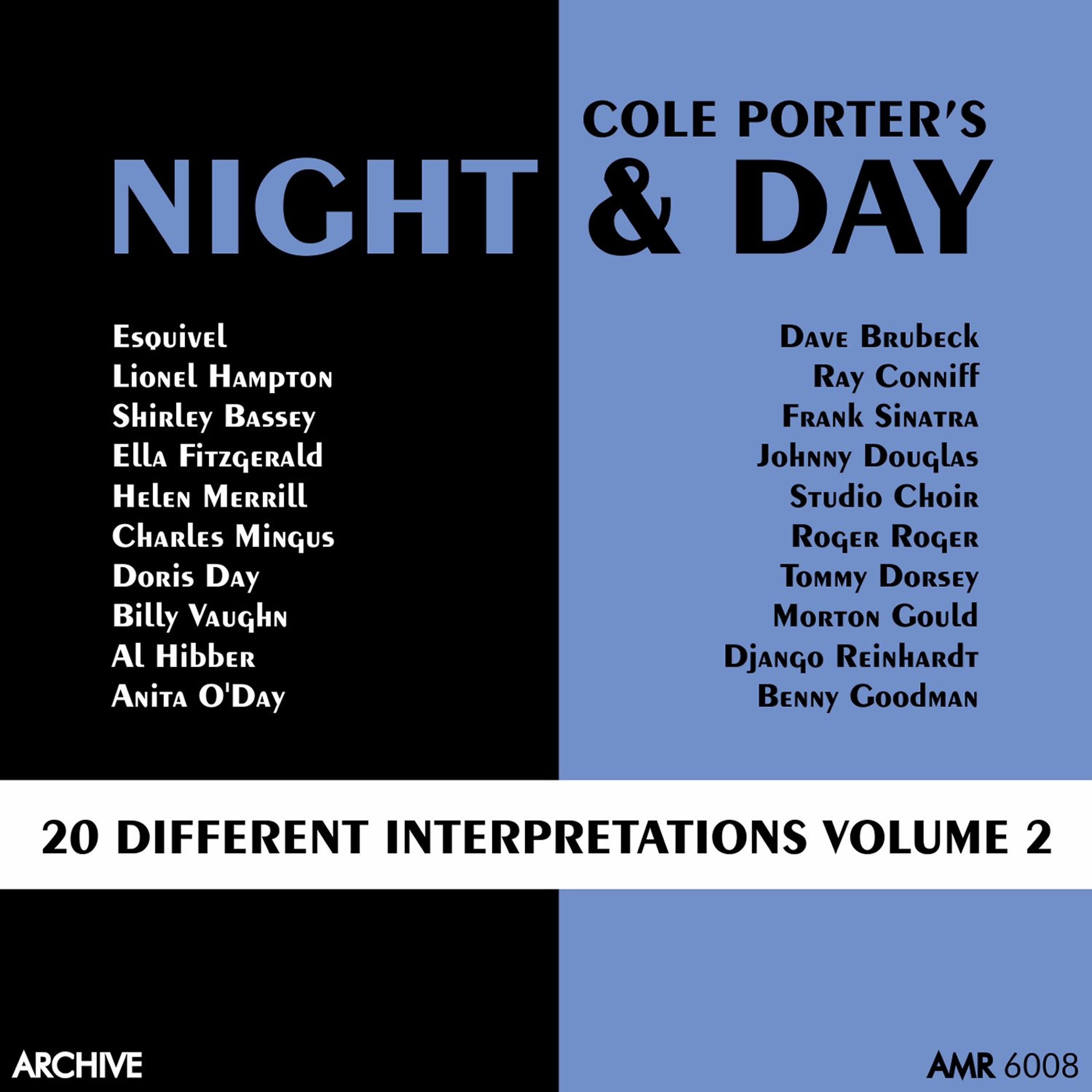 Постер альбома Night and Day (20 Different Interpretations) Volume 2