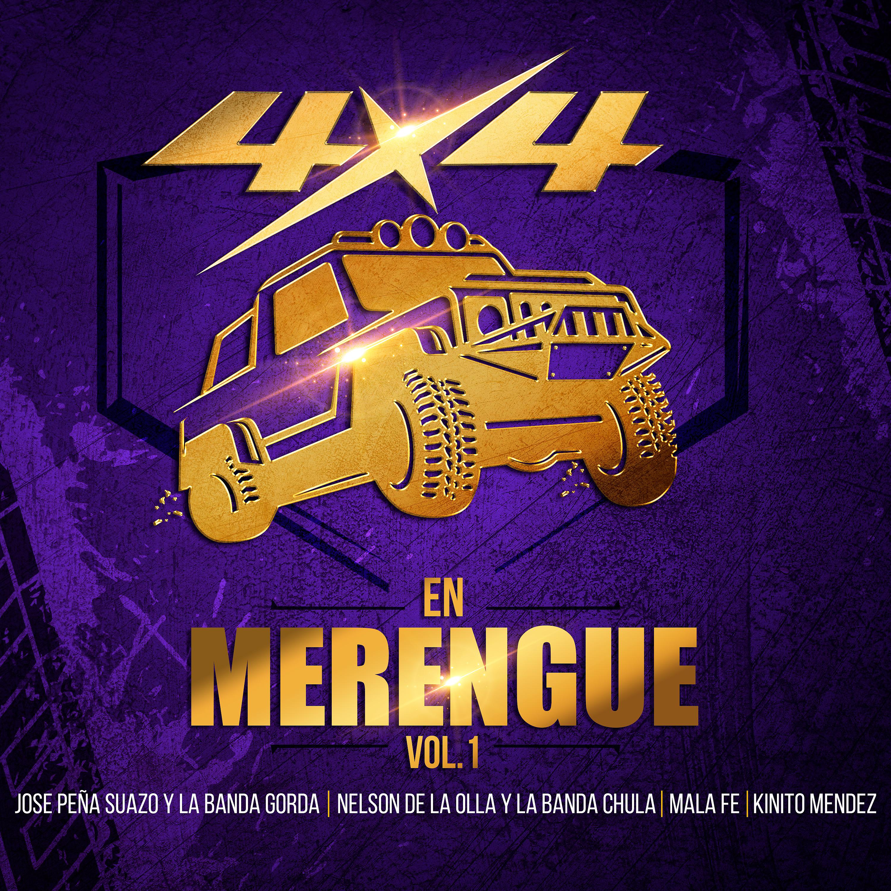 Постер альбома 4x4 en Merengue, Vol. 1