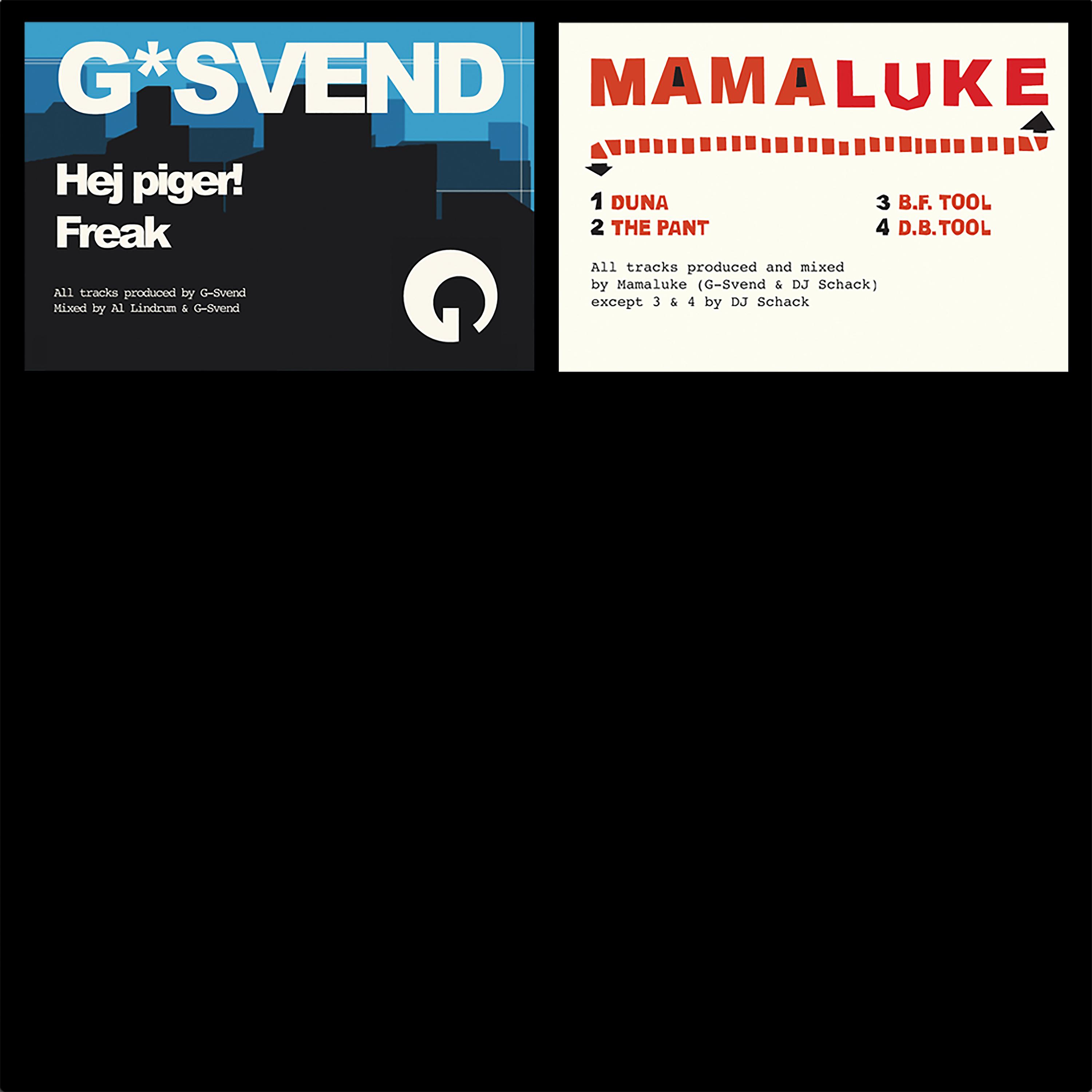 Постер альбома G-Svend / Mamaluke - EP