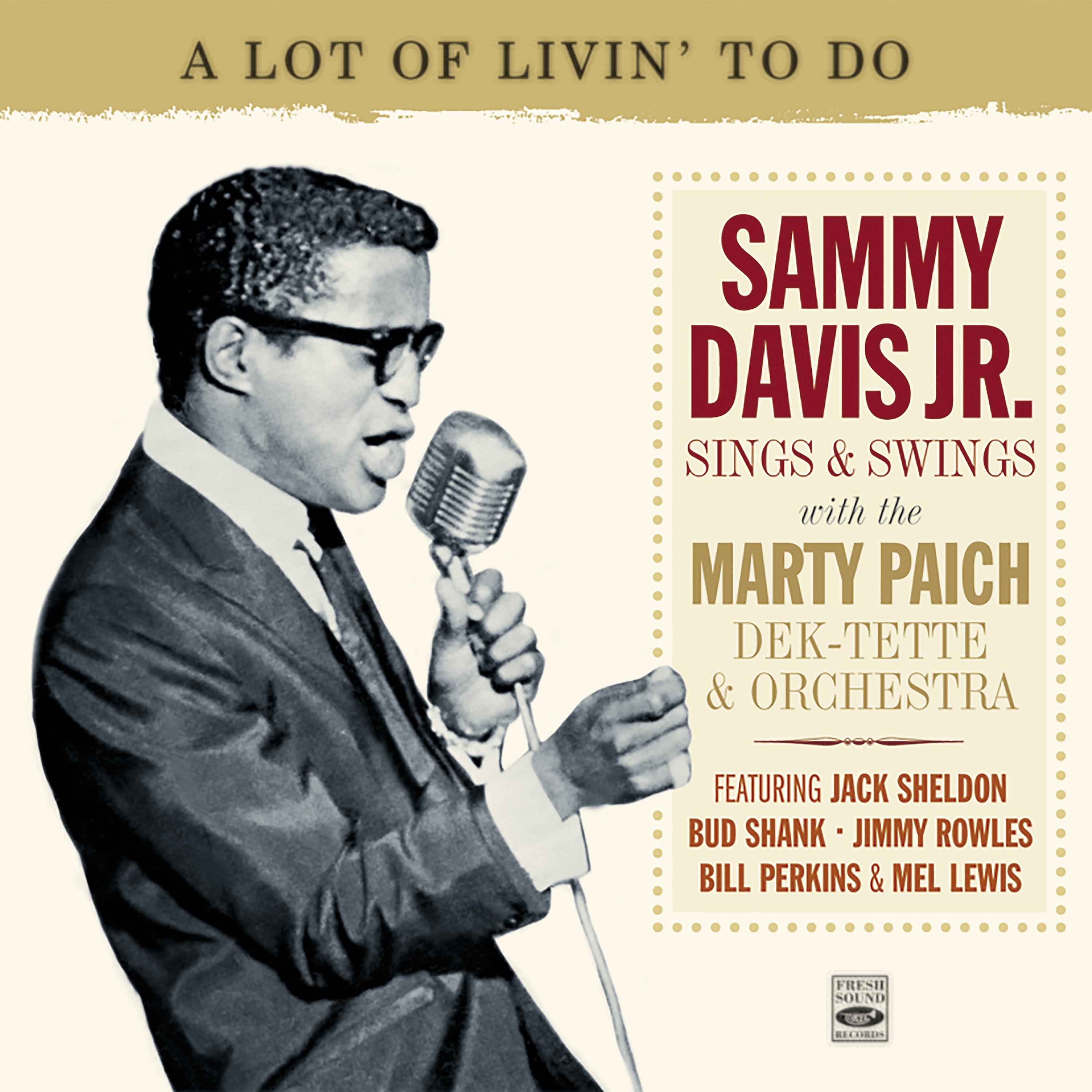 Постер альбома Sammy Davis Jr. Sings & Swings with the Marty Paich Dek-Tette & Orchestra