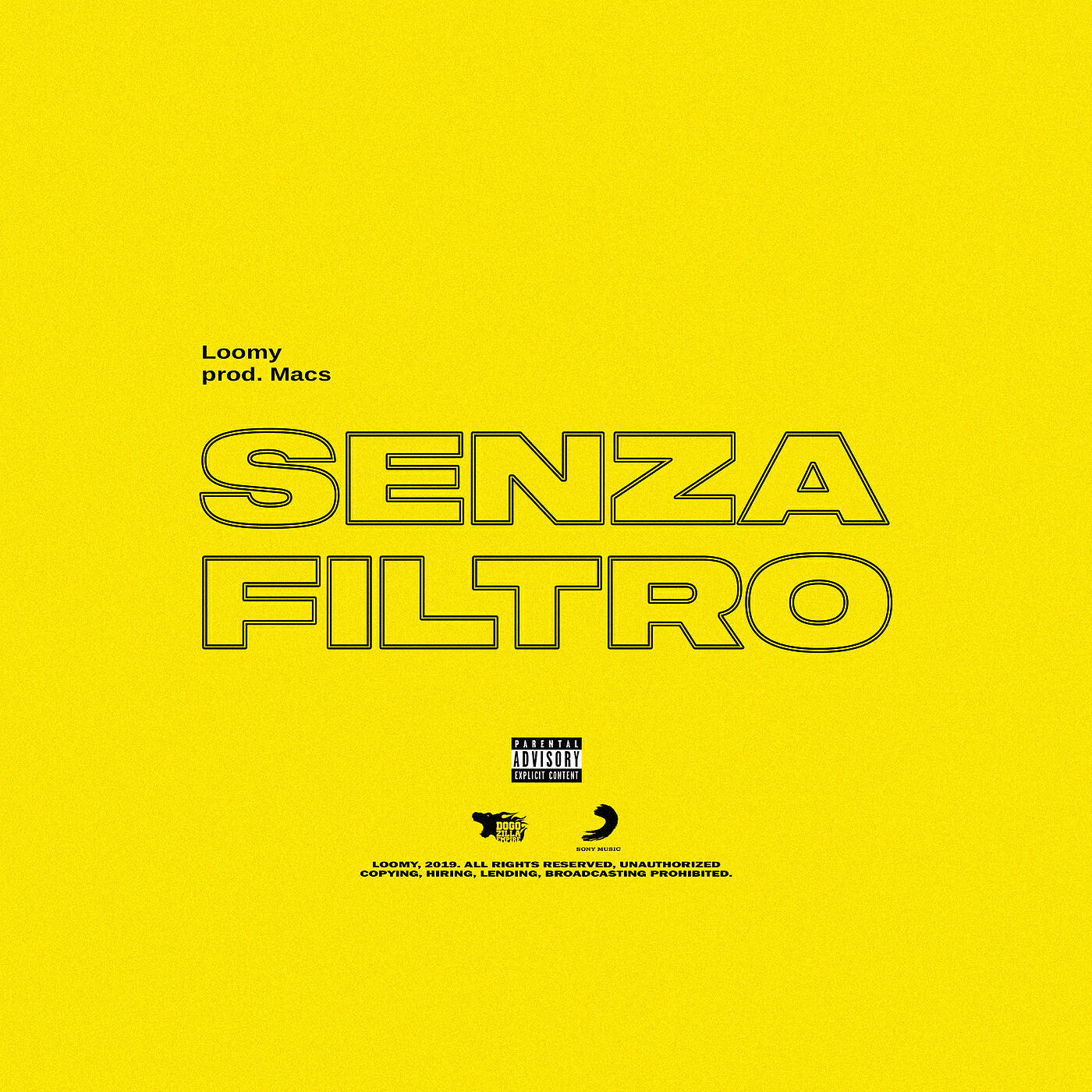 Loomy - Senza filtro (prod. Macs)