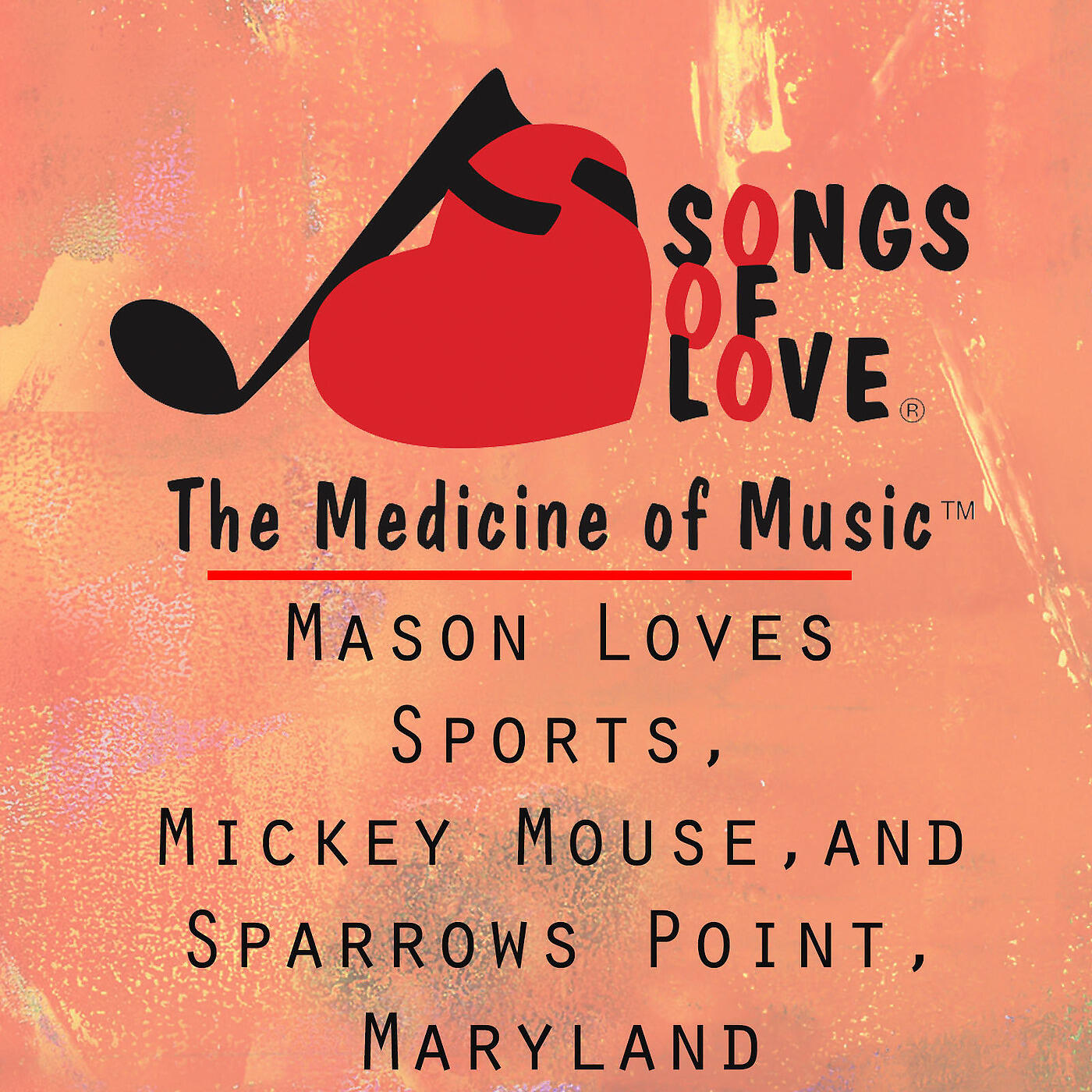 T. Jones - Mason Loves Sports, Mickey Mouse, and Sparrows Point, Maryland