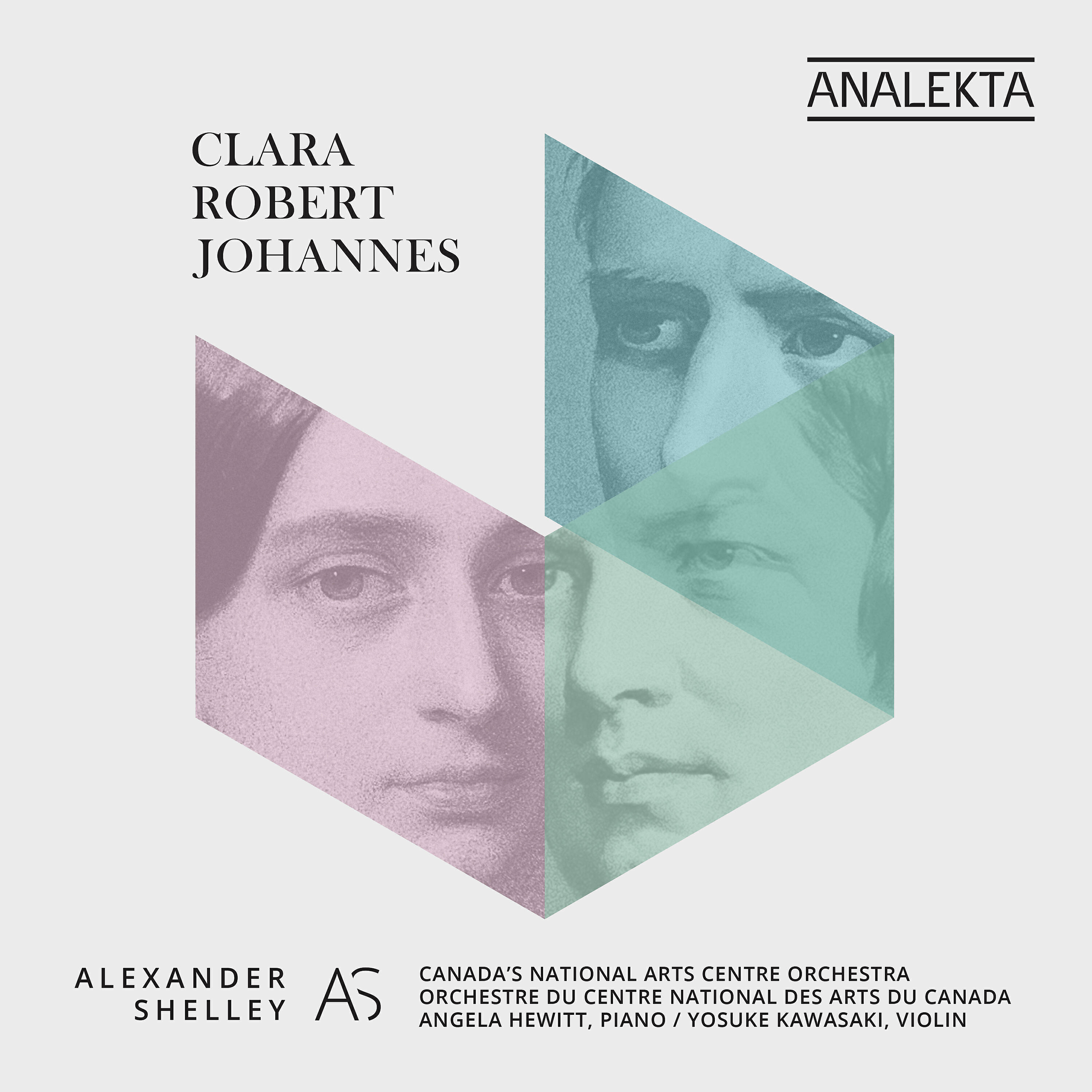 Angela Hewitt - 3 Romances for Violin and Piano, Op. 22: III. Leidenschaftlich schnell