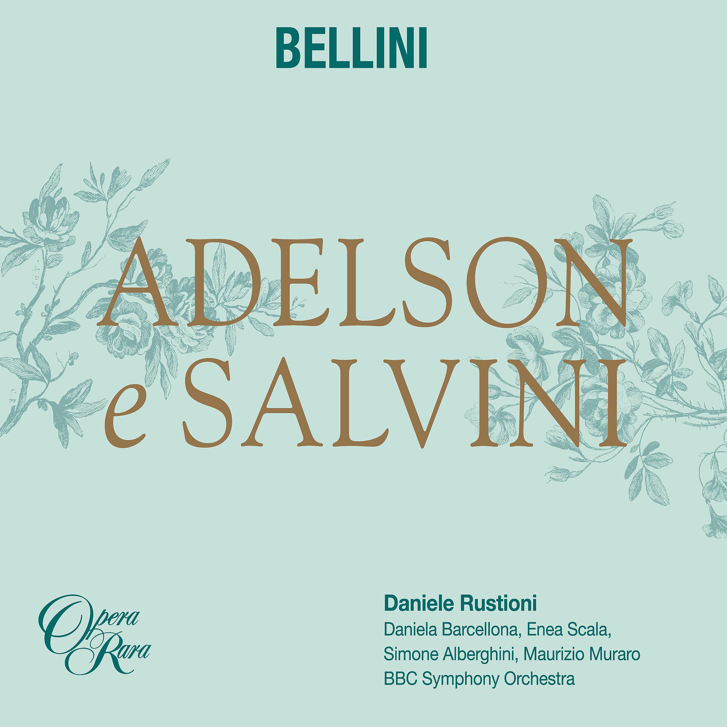 Постер альбома Bellini: Adelson e Salvini