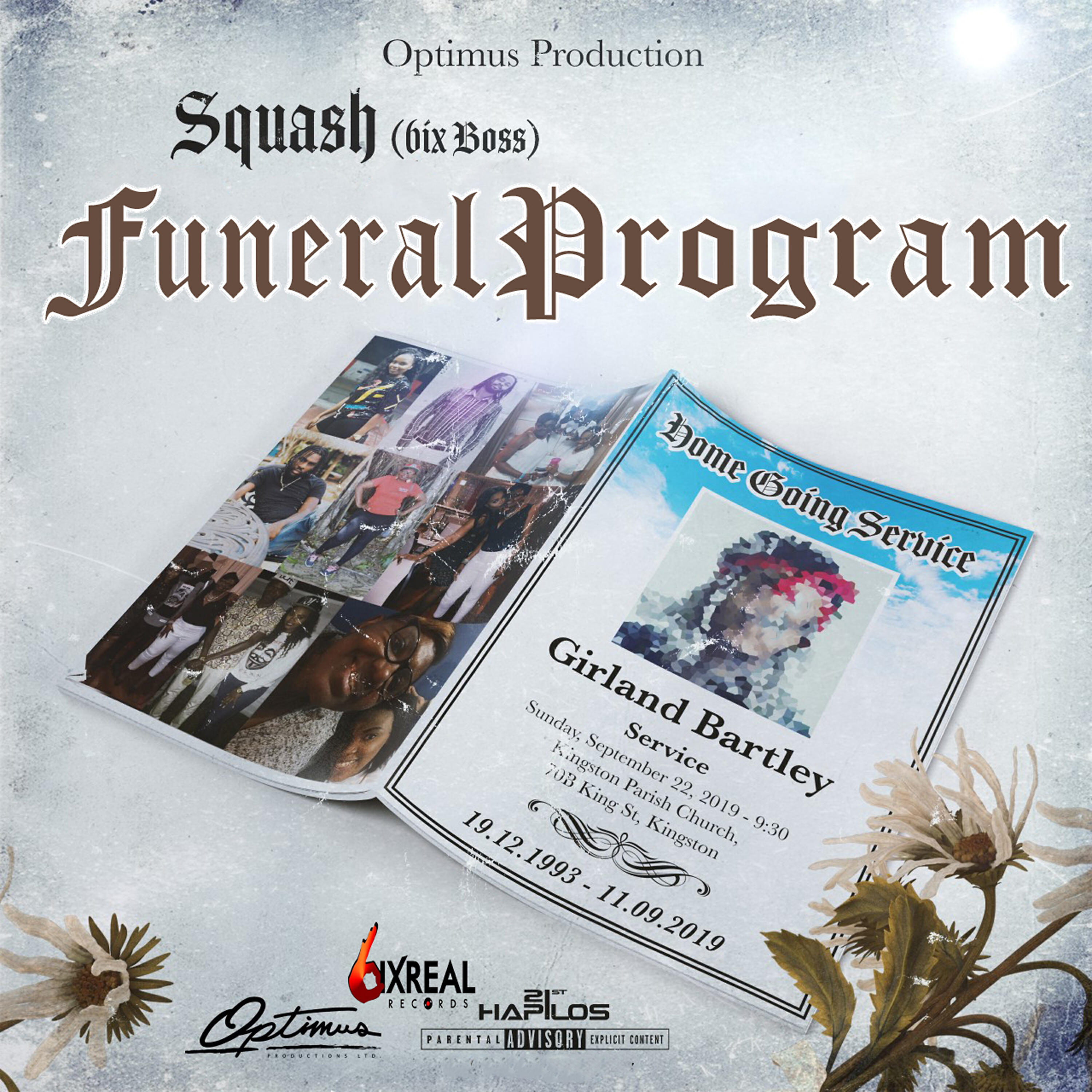 SQUASH - Funeral Program