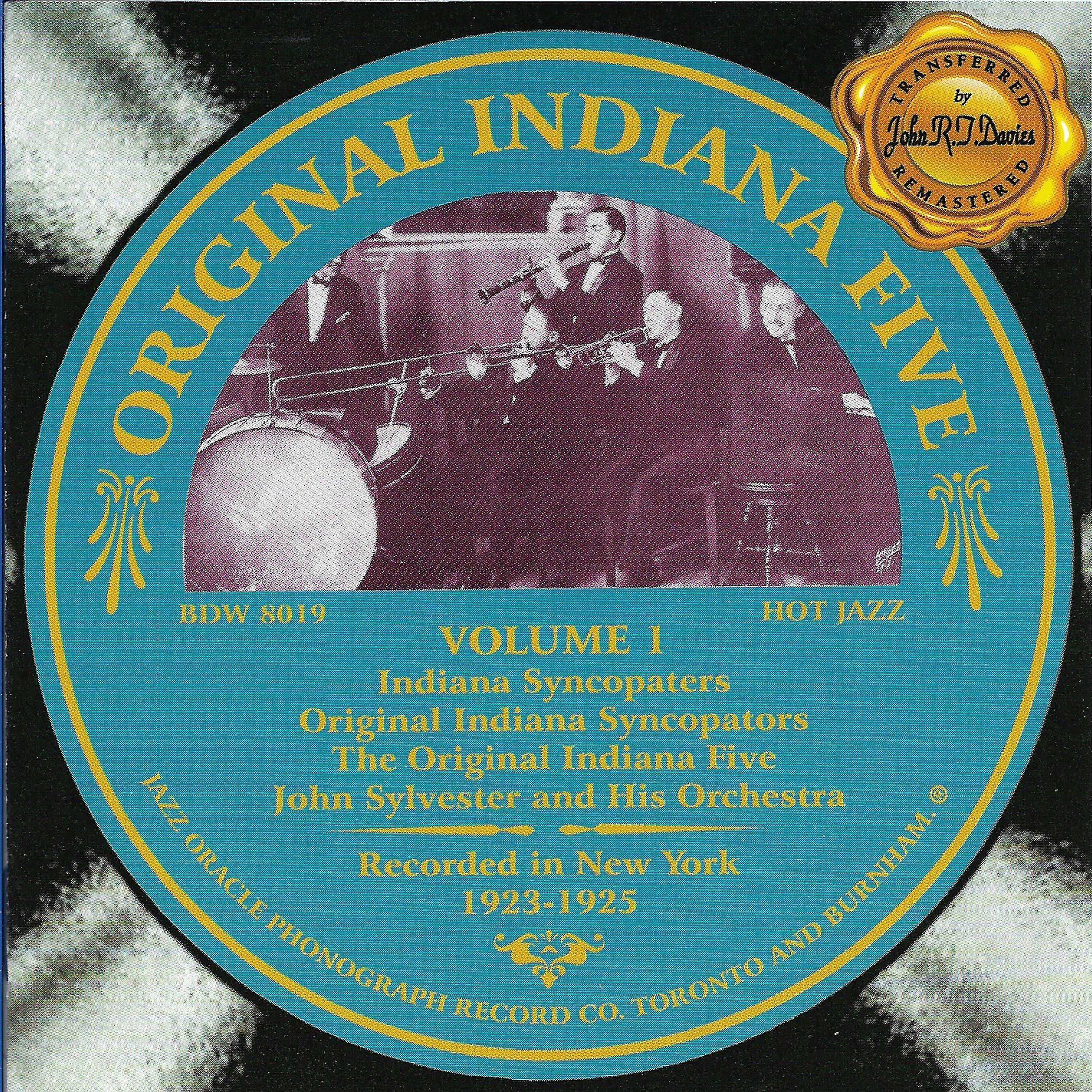 Постер альбома The Original Indiana Five Vol. 1 - 1923-1925