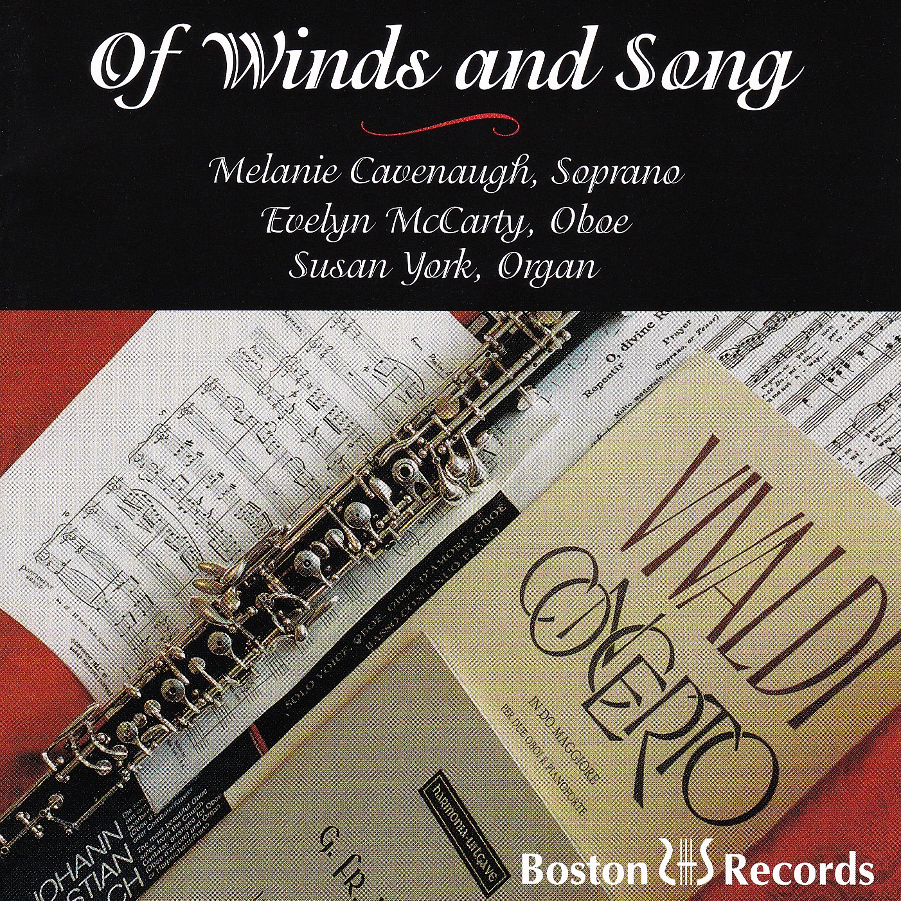 Постер альбома Of Winds and Song: Sacred Music for Soprano, Oboe, and Organ