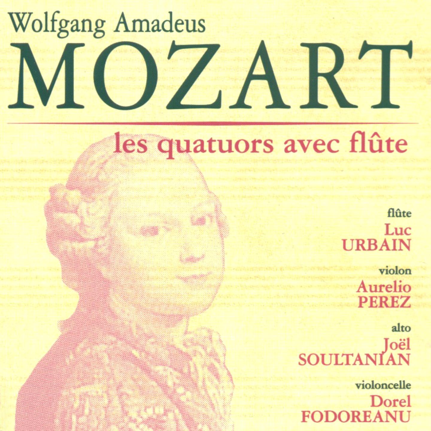 Постер альбома Mozart: Les quatuors avec flûte