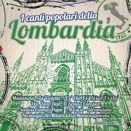 Постер альбома I canti popolari della Lombardia