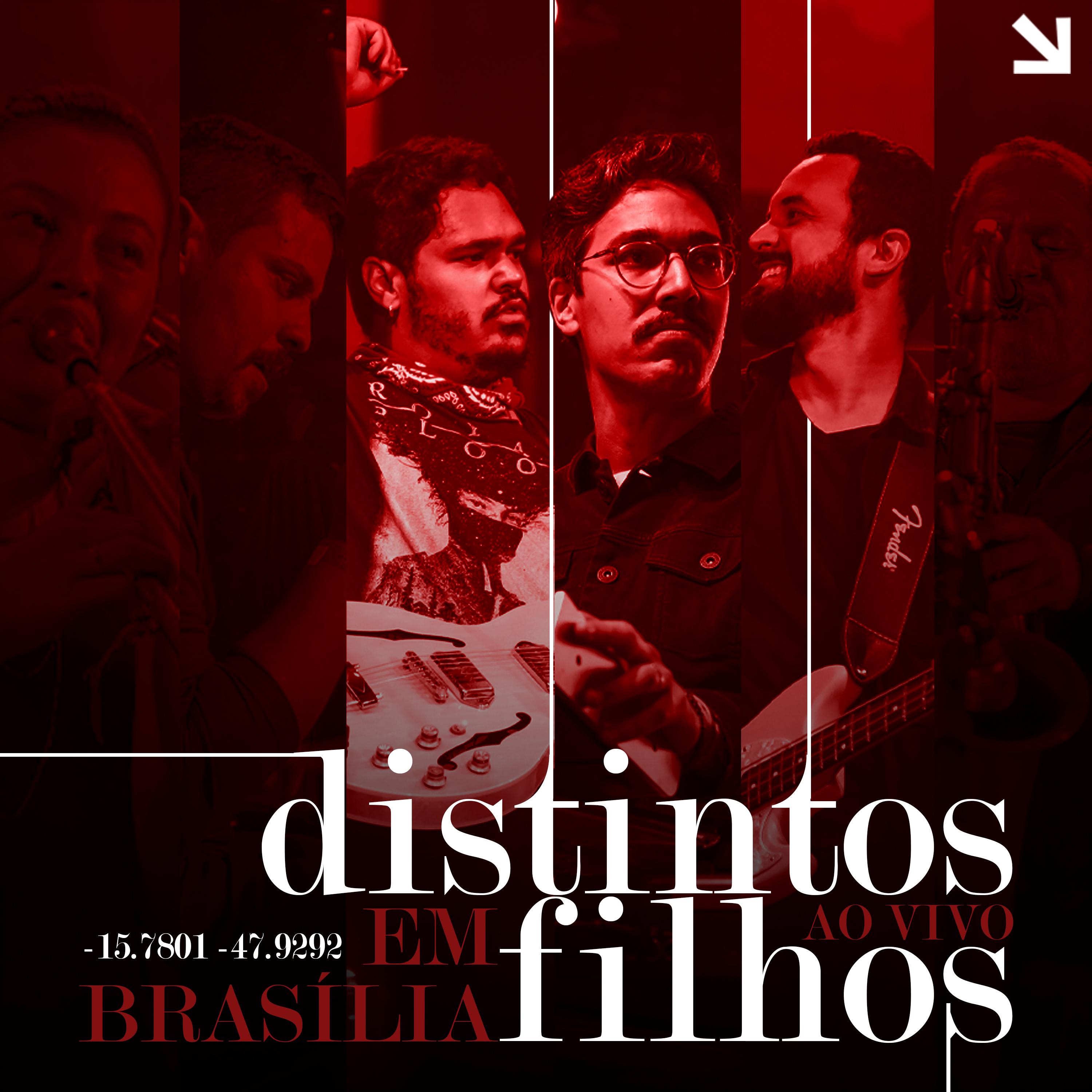 Постер альбома Distintos Filhos - em Brasília