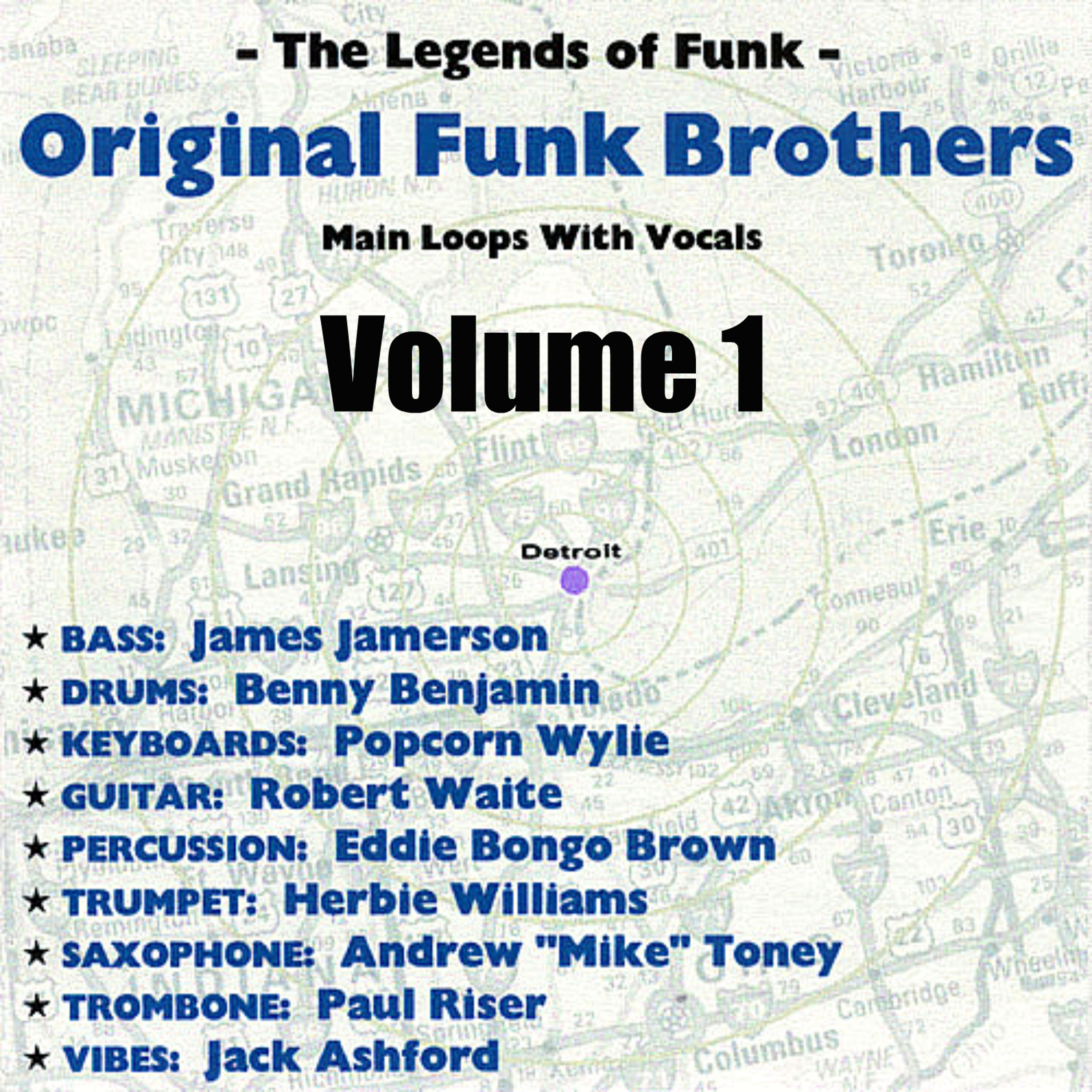 Постер альбома Original Funk Brothers Main Loops Vol. 1