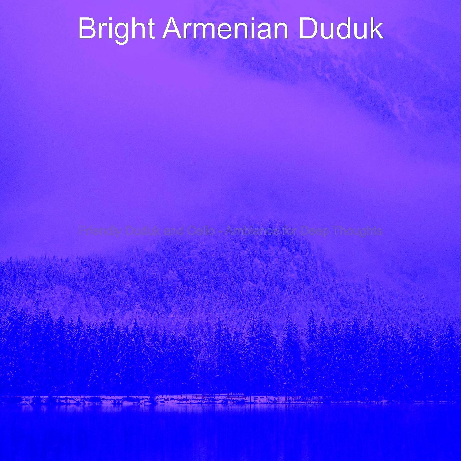 Постер альбома Friendly Duduk and Cello - Ambiance for Deep Thoughts