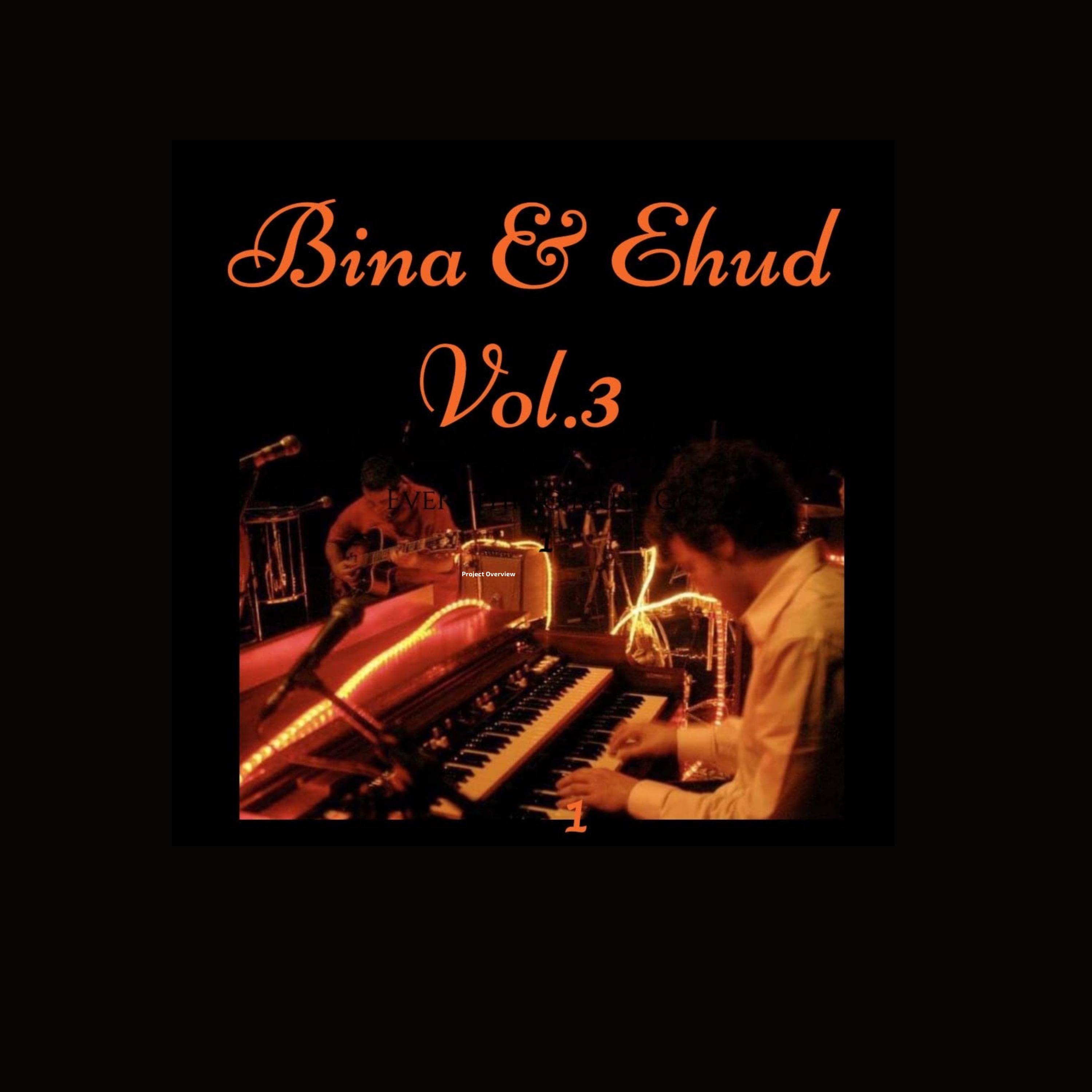 Постер альбома Bina & Ehud, Vol. 3