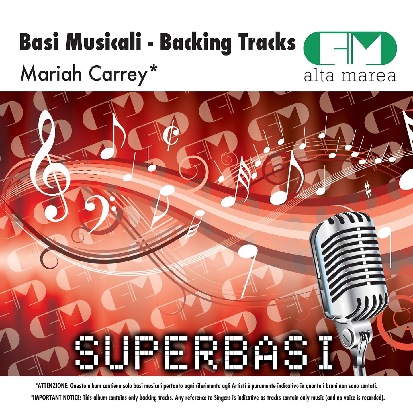 Постер альбома Basi Musicali: Mariah Carey (Backing Tracks)