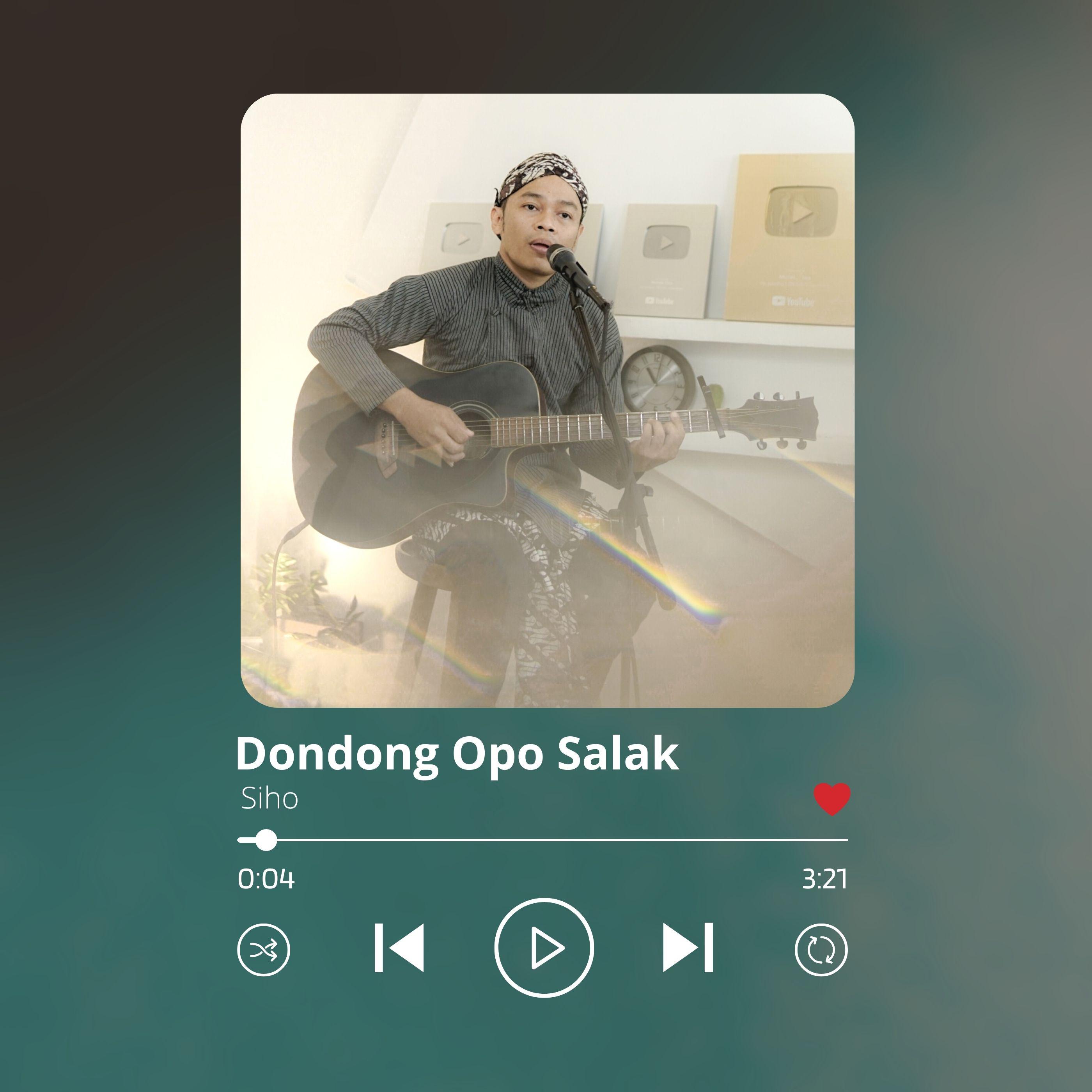Постер альбома Dondong Opo Salak