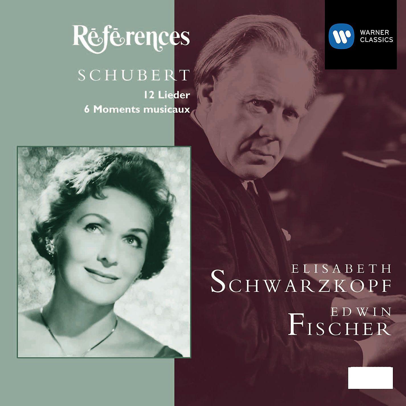 Постер альбома Schubert: 12 Lieder & 6 Moments musicaux