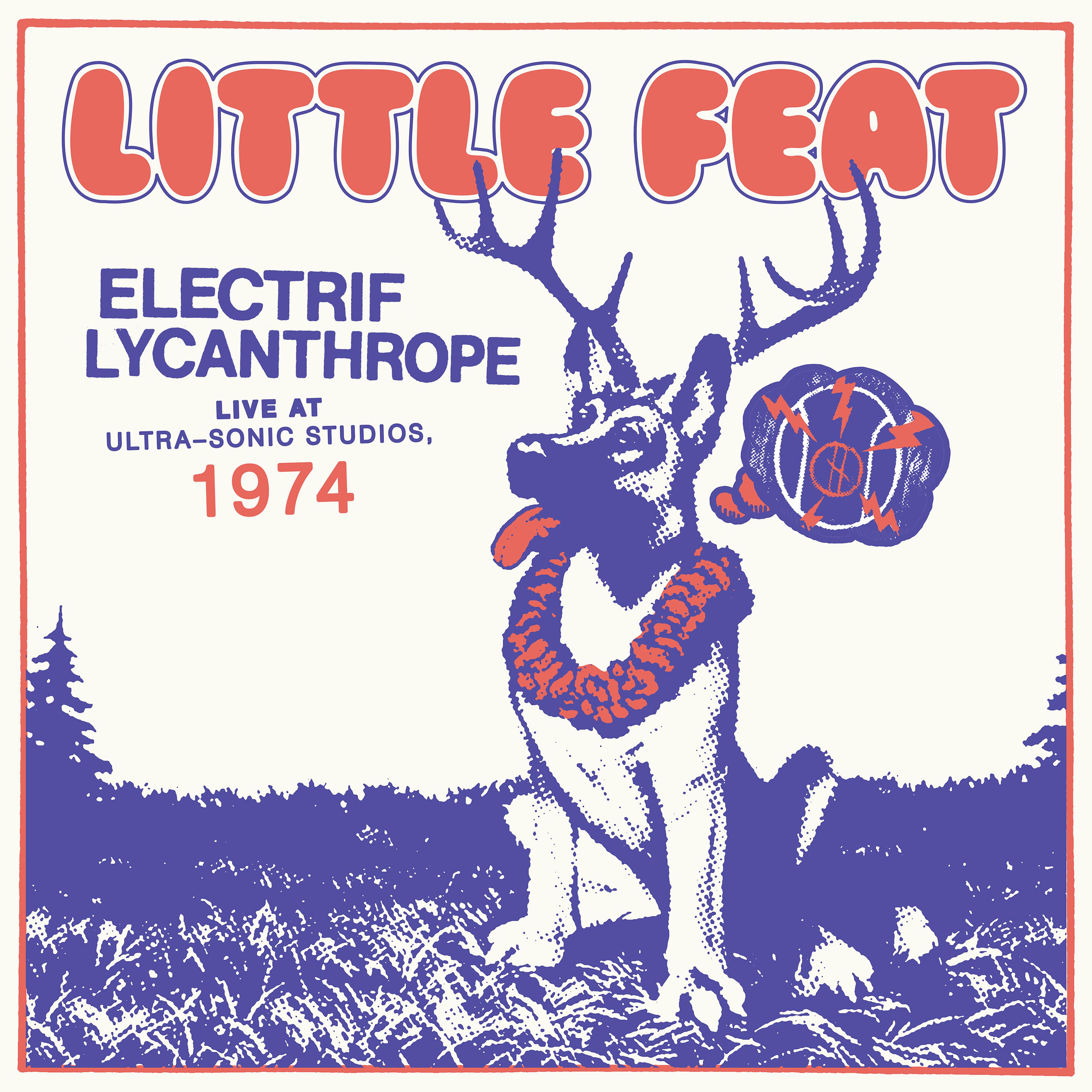 Постер альбома Electrif Lycanthrope: Live at Ultra-Sonic Studios, 1974