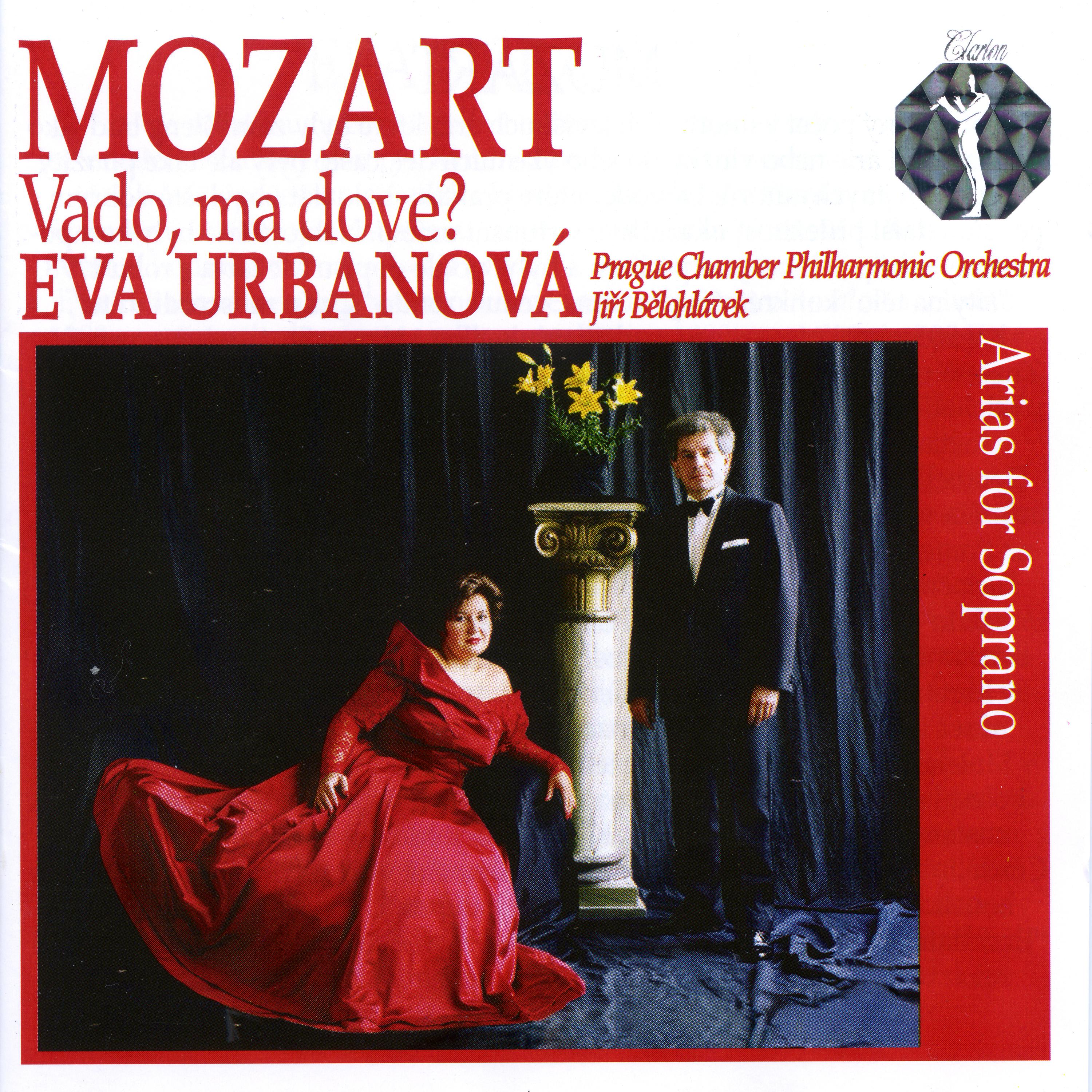 Постер альбома Mozart: Vado, ma dove? Arias for Soprano