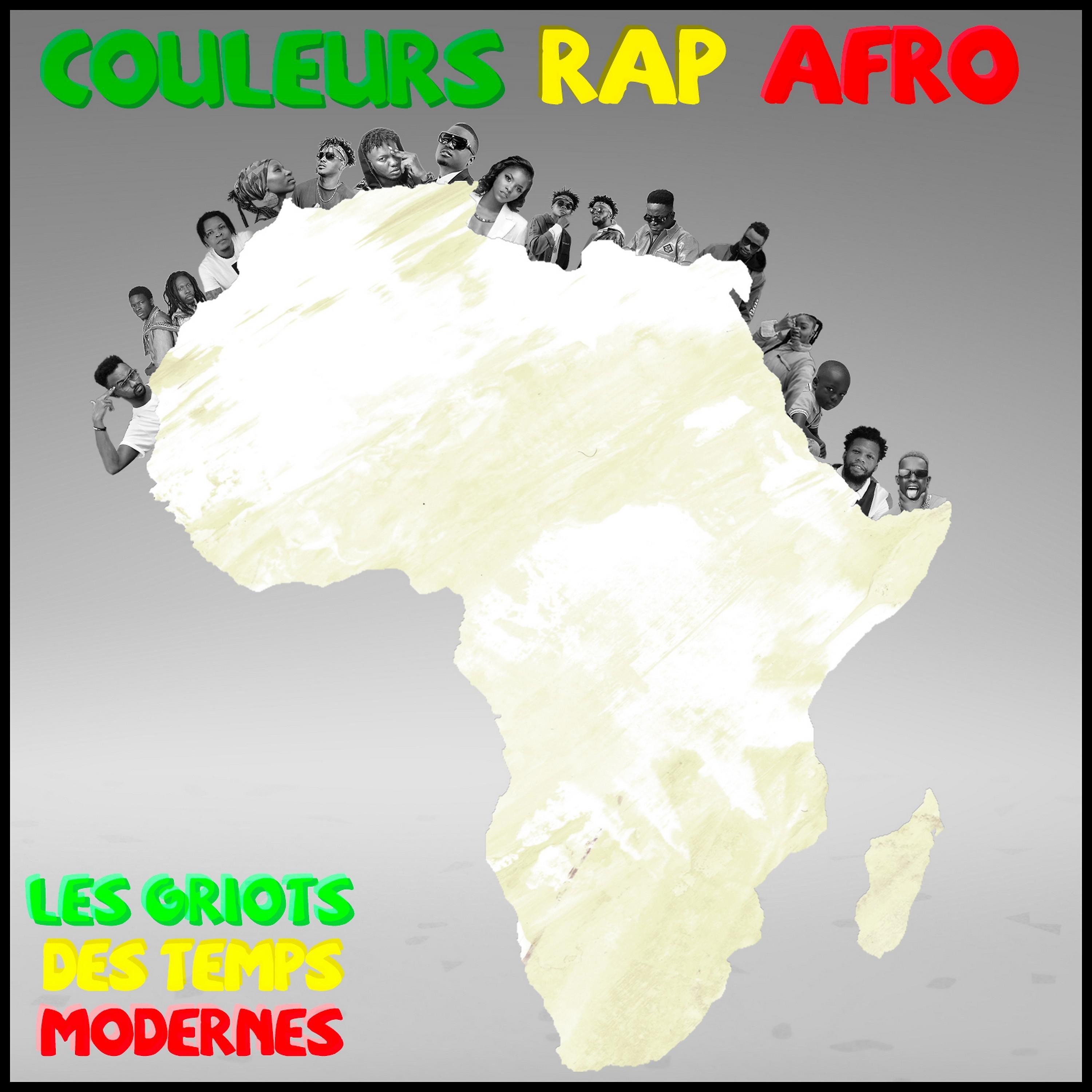 Постер альбома Couleurs Rap Afro - Les griots des temps modernes