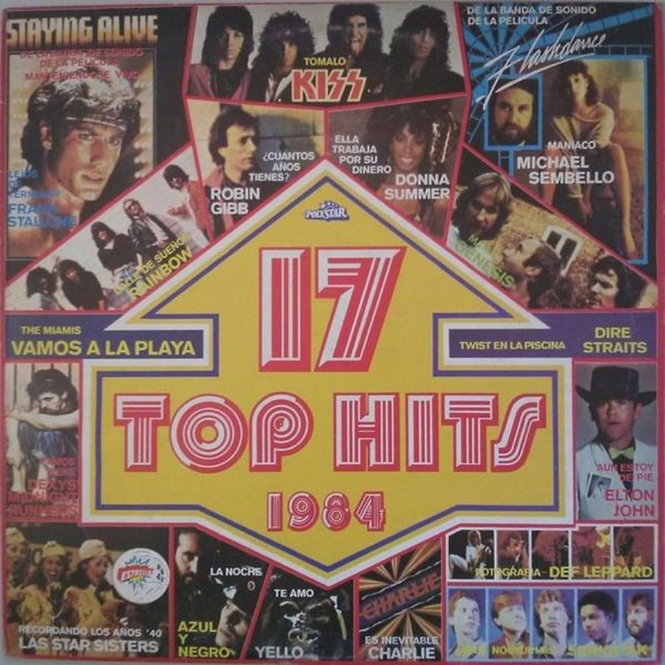 Постер альбома 17 Top Hits of 1984