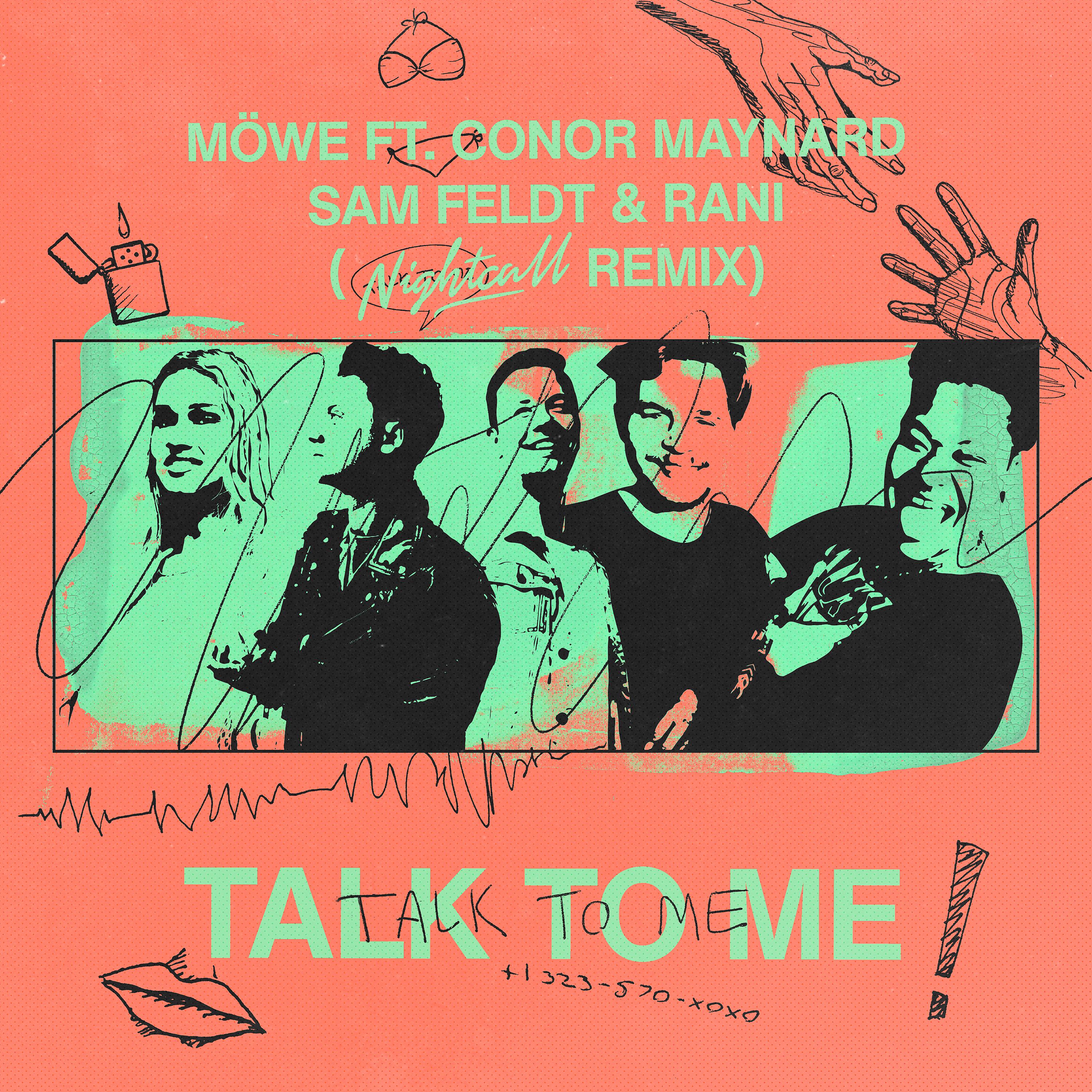 Постер альбома Talk to Me (feat. Conor Maynard, Sam Feldt & RANI) (Nightcall Remix)