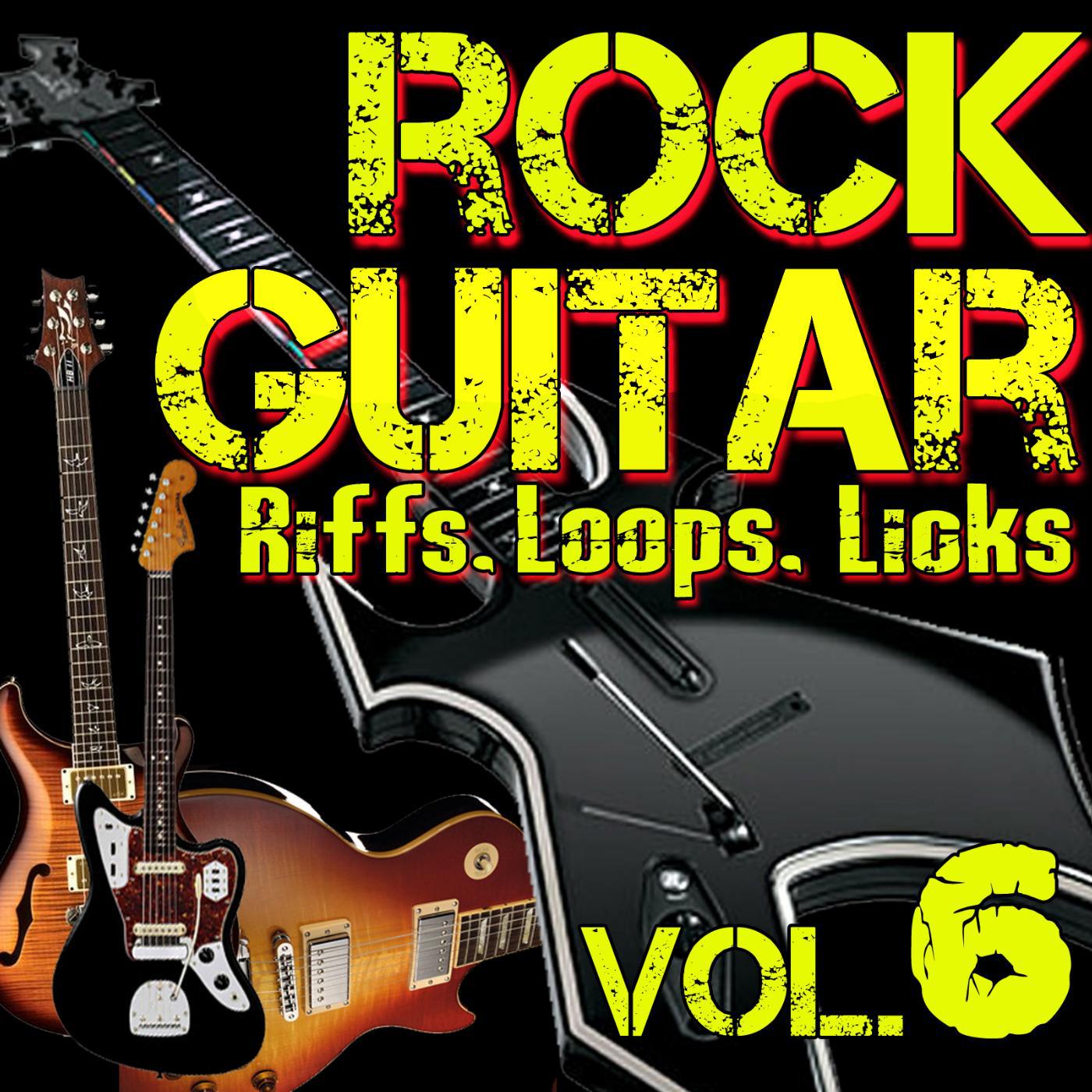 Постер альбома Rock Guitar Riffs Loops Licks Classic Rock Jams Vol 6