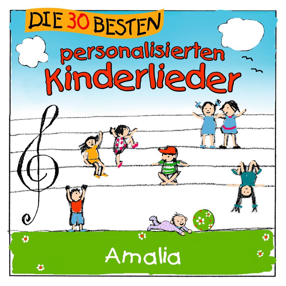 Постер альбома Die 30 besten personalisierten Kinderlieder für Amalia