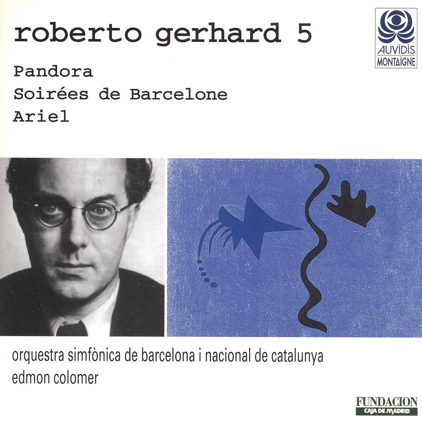 Постер альбома Gerhard: Pandora - Soirées de Barcelone & Ariel