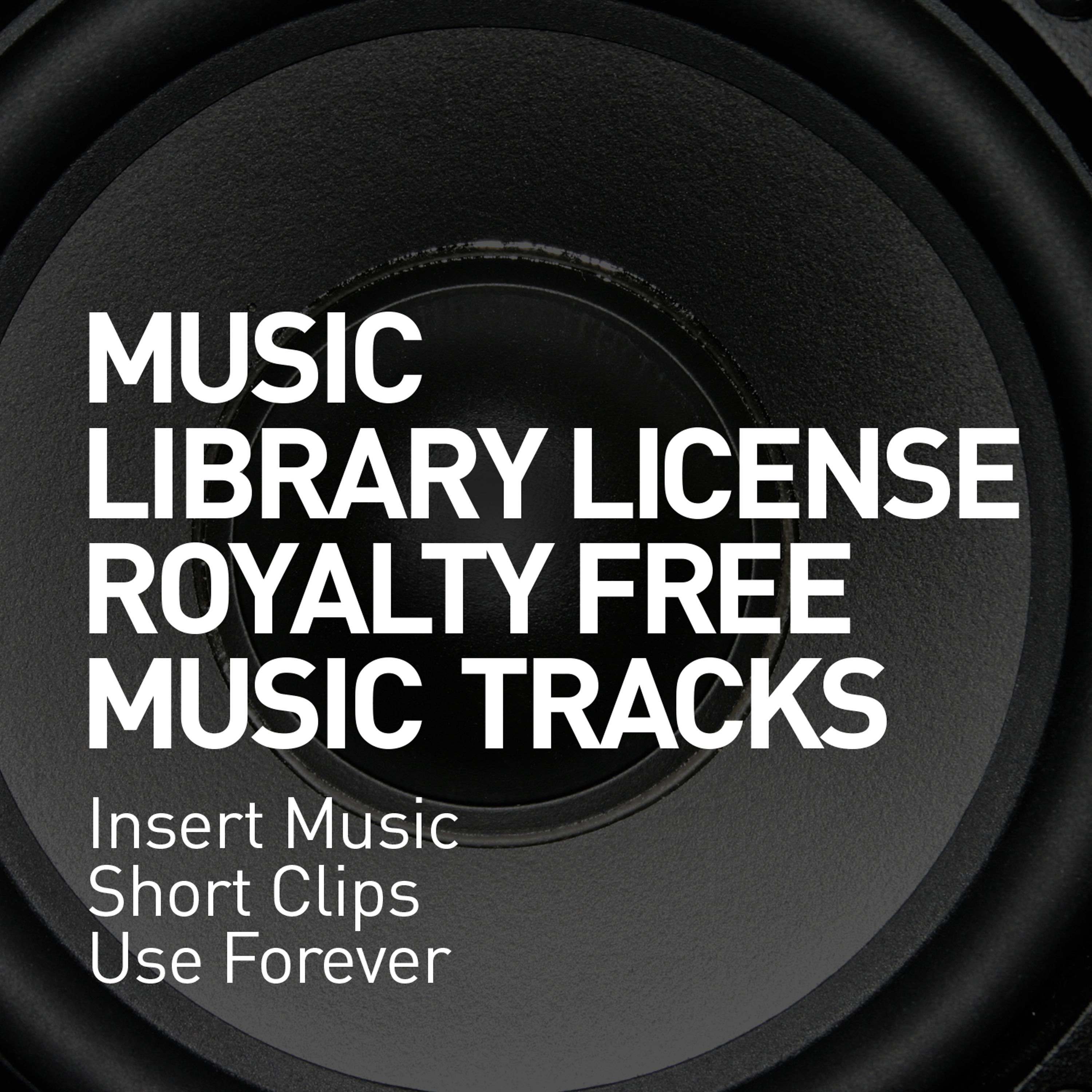 Постер альбома Music Library License Royalty Free Music Tracks - Insert Music - Short Clips - Use Forever