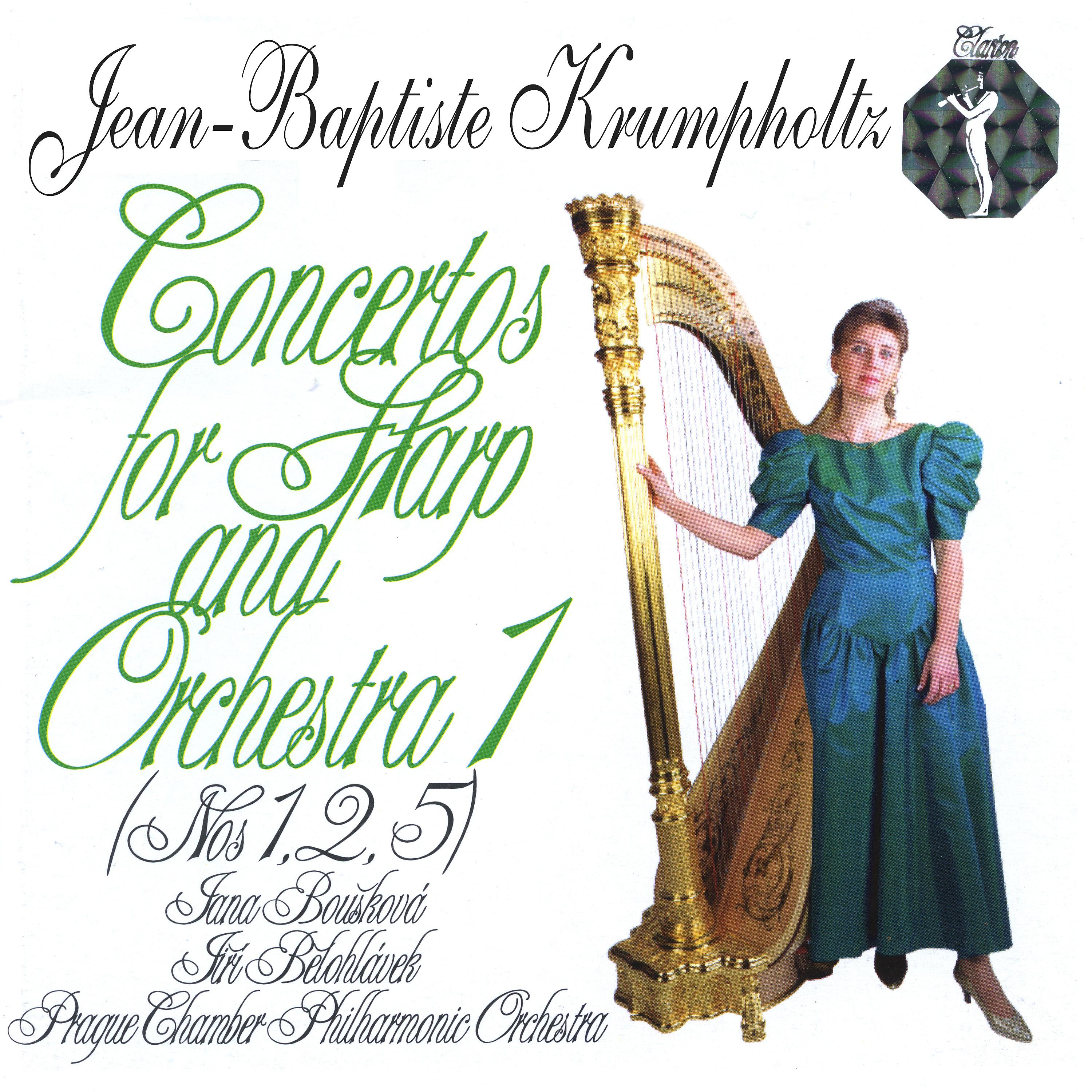 Постер альбома Jean-Baptiste Krumpholtz: Concertos for Harp and Orchestra 1 (Nos 1, 2, 5)