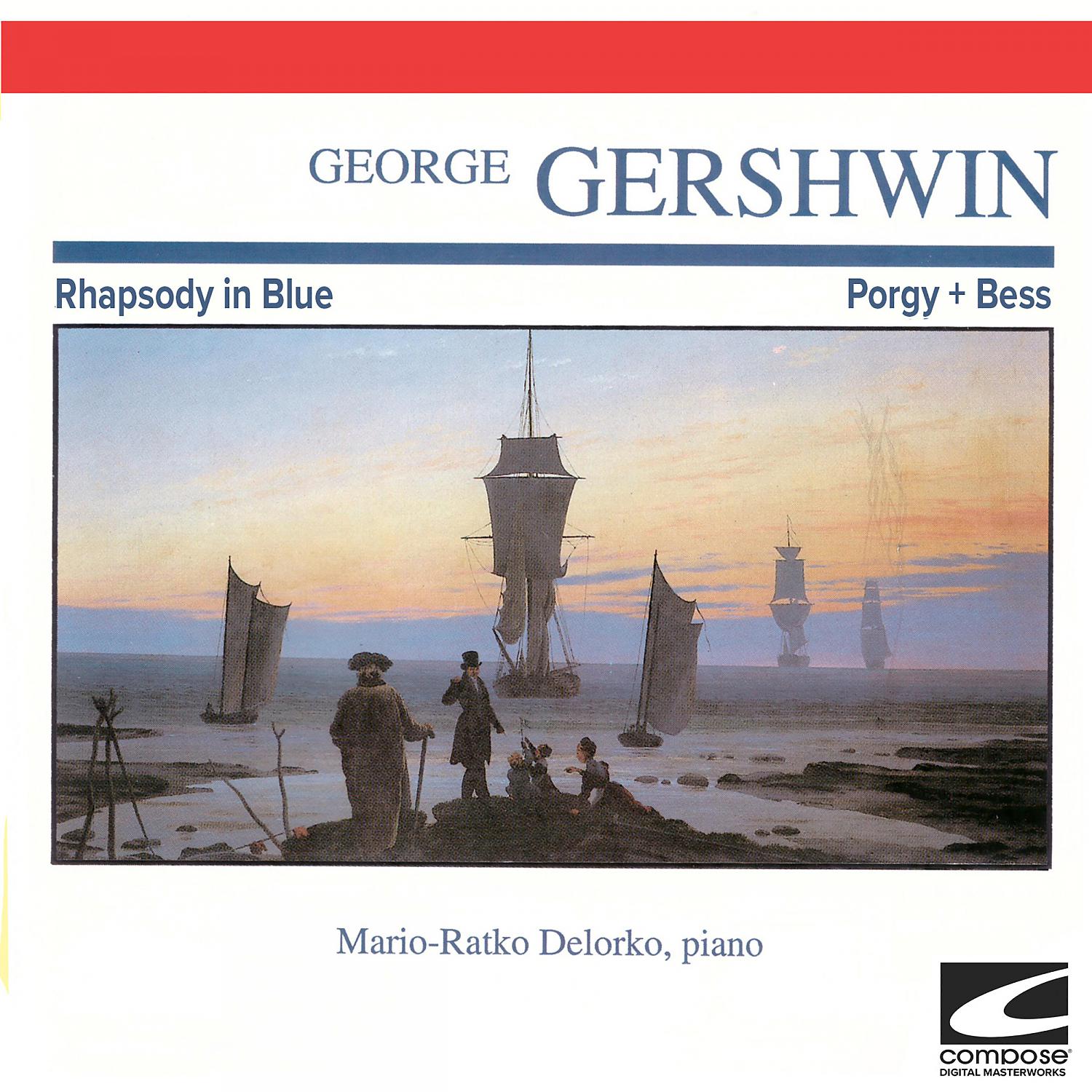 Постер альбома George Gershwin: Rhapsody in Blue - Porgy + Bess