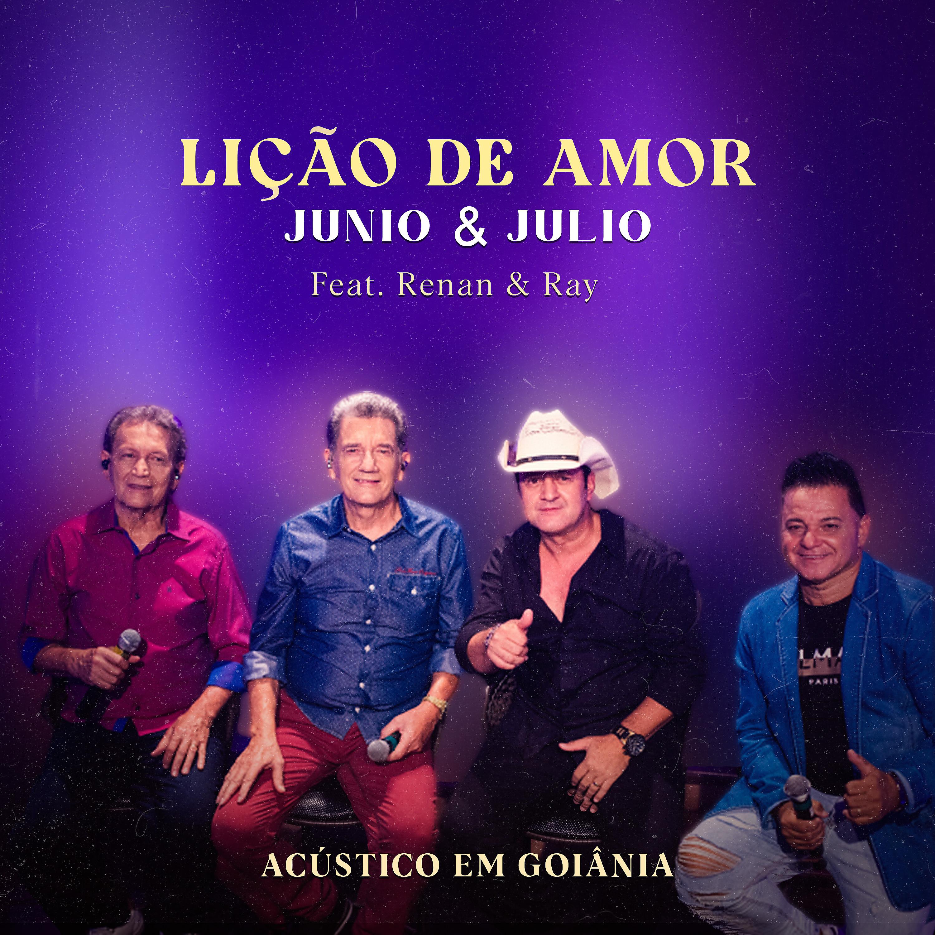 Постер альбома Lição de Amor (Acústico em Goiânia)