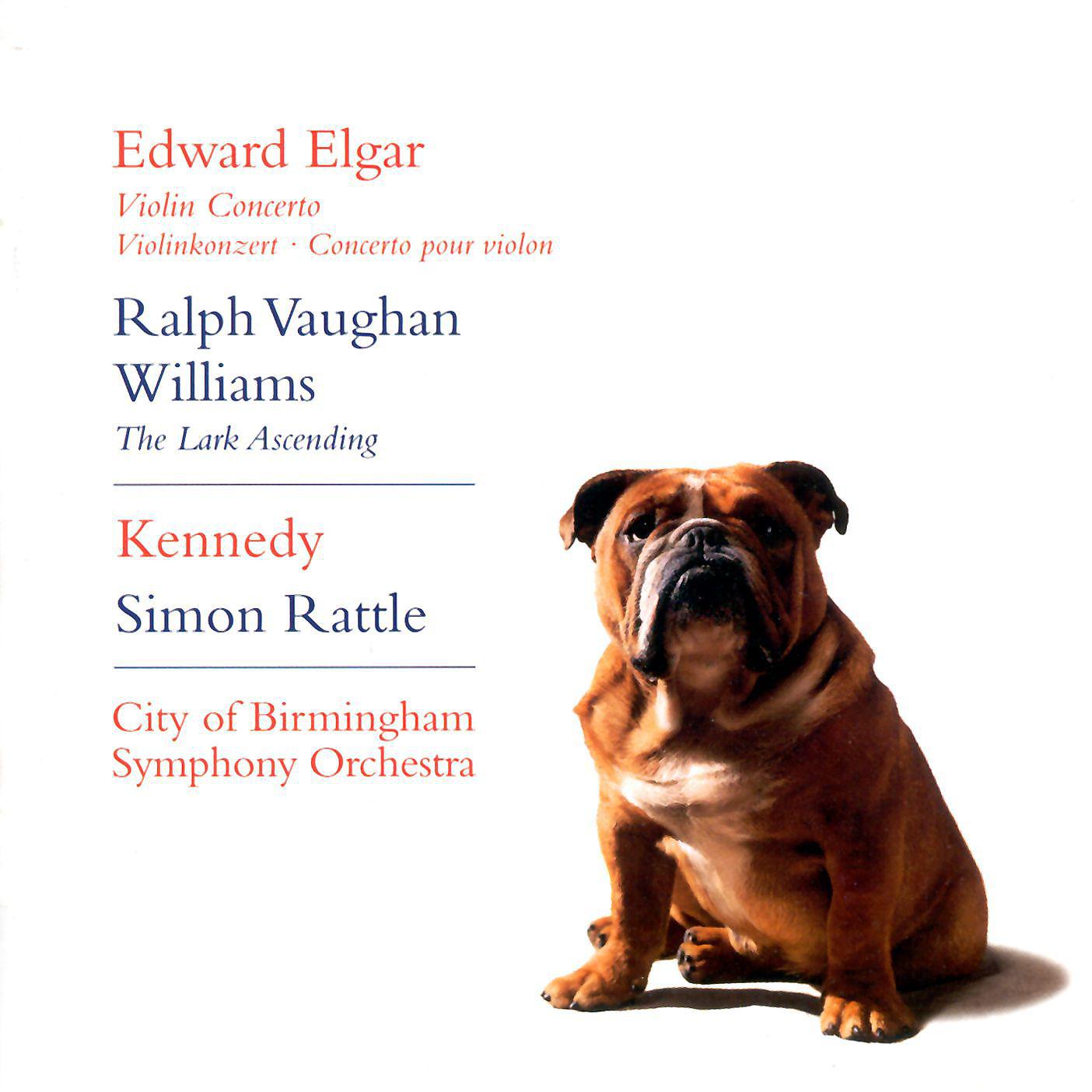 Постер альбома Elgar: Violin Concerto - Vaughan Williams: The Lark Ascending