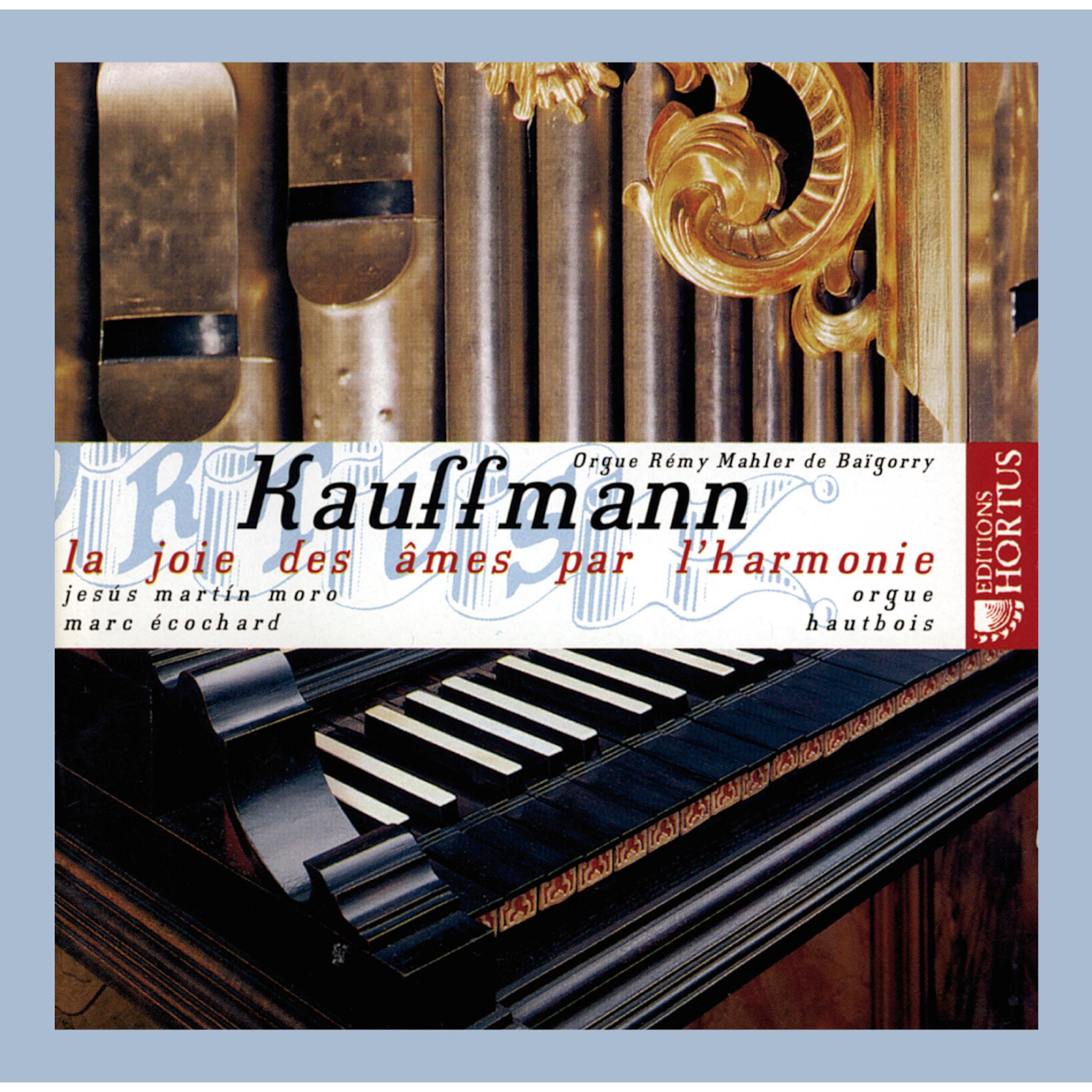 Постер альбома Kauffmann: La joie des âmes par l'harmonie