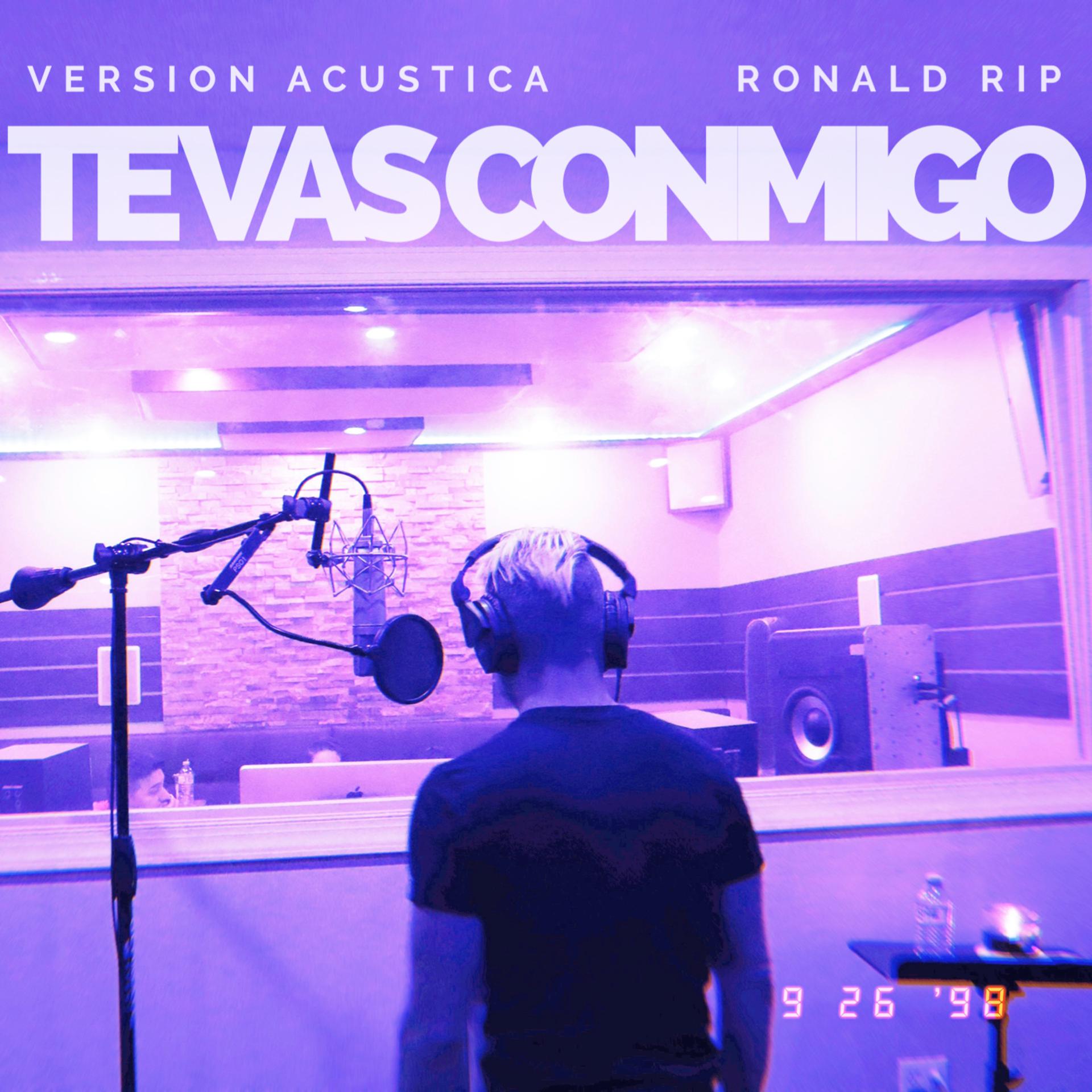Постер альбома Te Vas Conmigo (Versión Acústica)