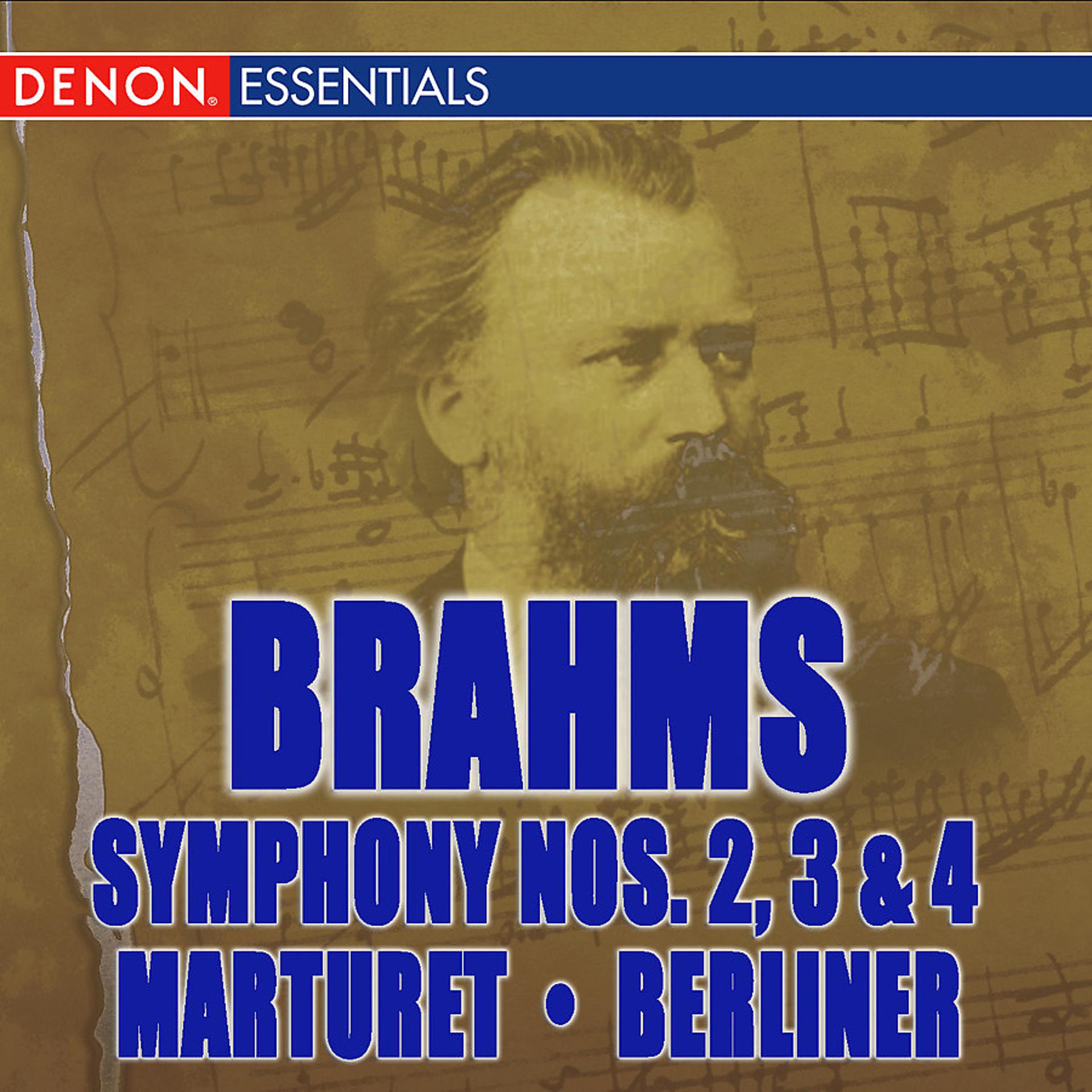 Постер альбома Brahms: Symphonies Nos. 2, 3, & 4