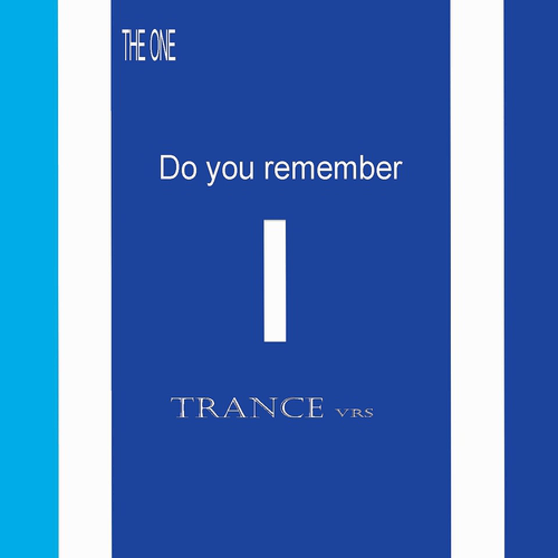 Постер альбома The One Trance Version