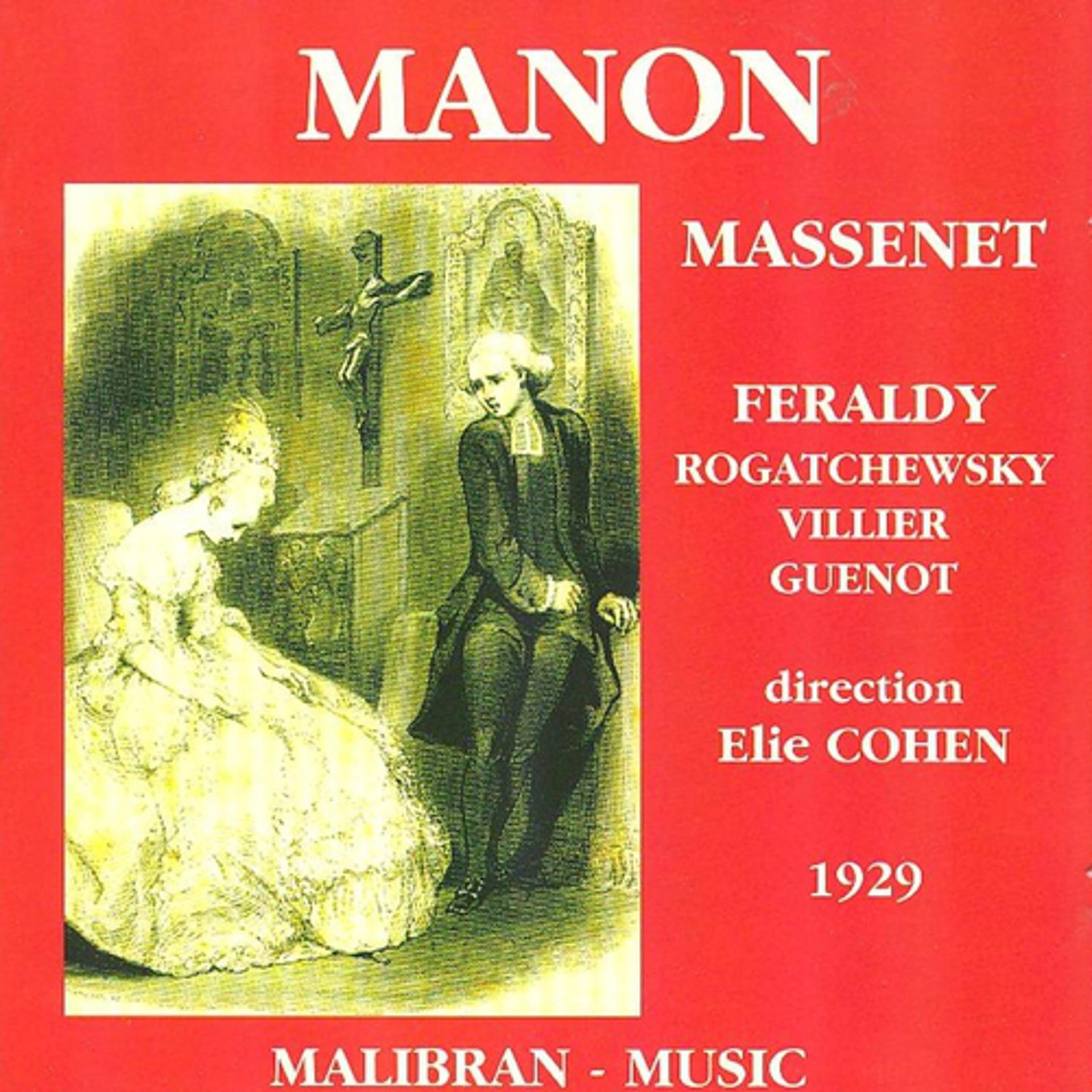 Постер альбома Jules Massenet : Manon